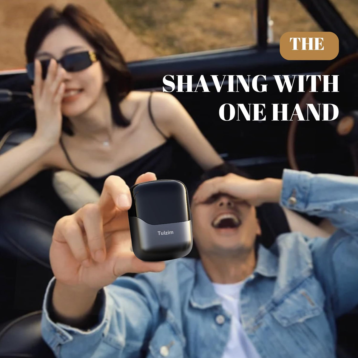 Tulzim Electric Foil shaver For Men: Portable electric razor for Beard/Face - π π
π₯π¨πππ’π§π ππ₯πππ LED Display USB-C Fast Rechargeable - ππππ πππππ«π©π«π¨π¨π for Travel & Home - Light grey π All In One Marketplace Canada