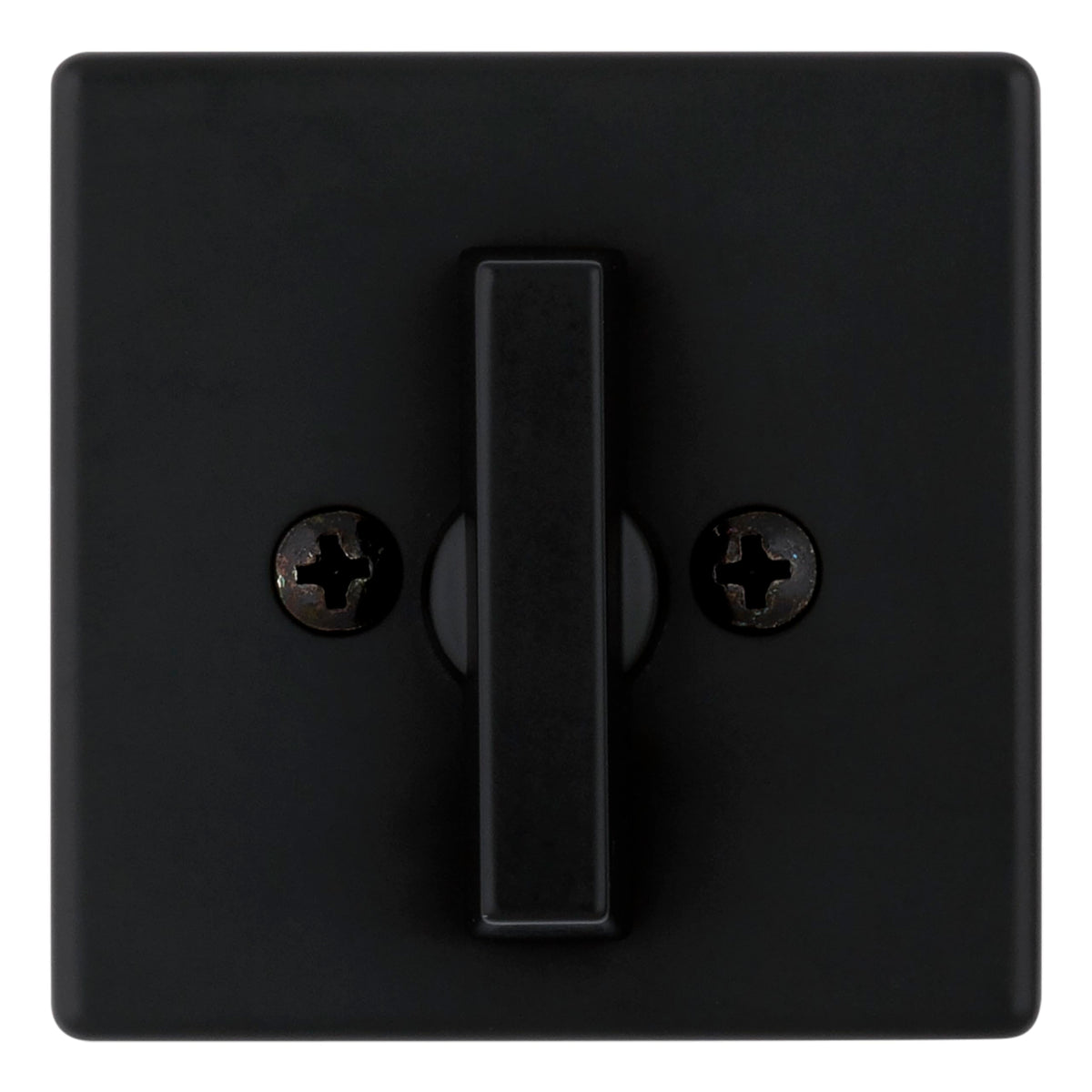 Weiser Elements Matte Black Square Deadbolt Lock, ANSI/BHMA Grade 3 Certified Front Door Lock, Kick Proof, Bump Proof & Anti-theft Exterior Door Lock with Key, Traditional Door Locks for Entry Door 🍁 All In One Marketplace Canada