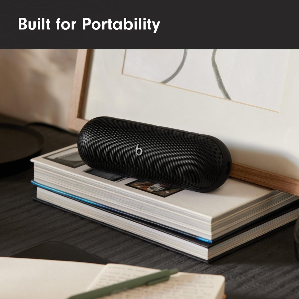 Beats Pill - Portable Bluetooth Speaker, Up to 24H Battery Life, Water Resistant, Bluetooth, Apple & Android Compatible, Seriously Loud Sound for Home, Outdoor & Travel- Matte Black ๐ All In One Marketplace Canada