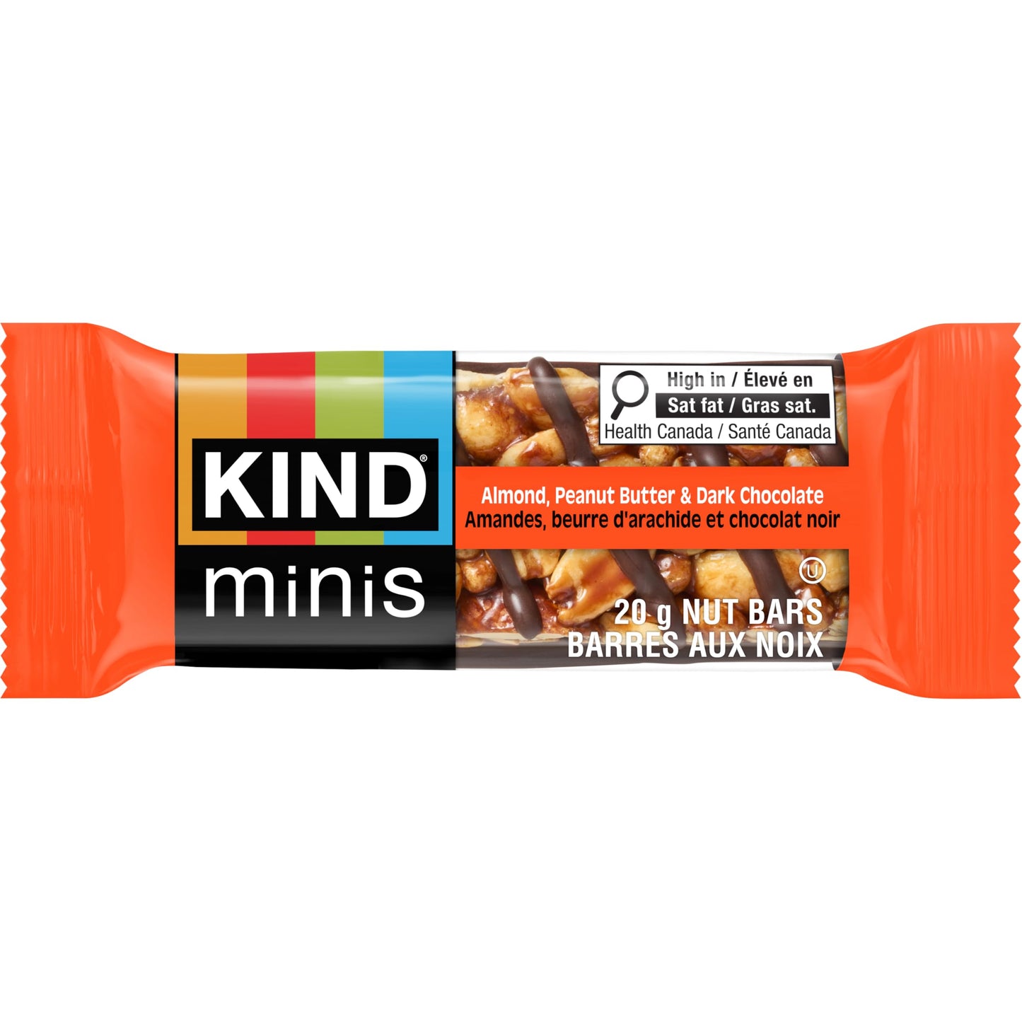 KIND Mini Snack Bars Variety Pack, Gluten Free, Low Sugar, Low Calorie Snacks, Almond Sea Salt & Dark Chocolate, Caramel Almond & Sea Salt, Peanut Butter Dark Chocolate, 30 Count ๐ All In One Marketplace Canada