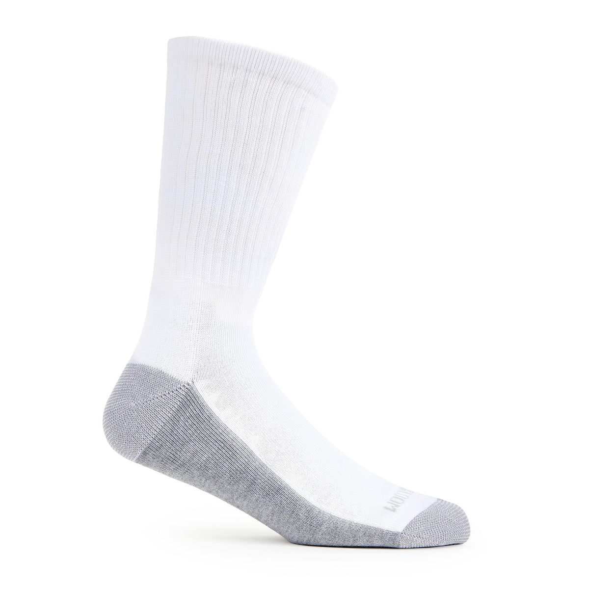 Fruit of the Loom Men's Dual Defense Crew Socks (12 Pack), White, Medium (6 - 12) ๐ All In One Marketplace Canada