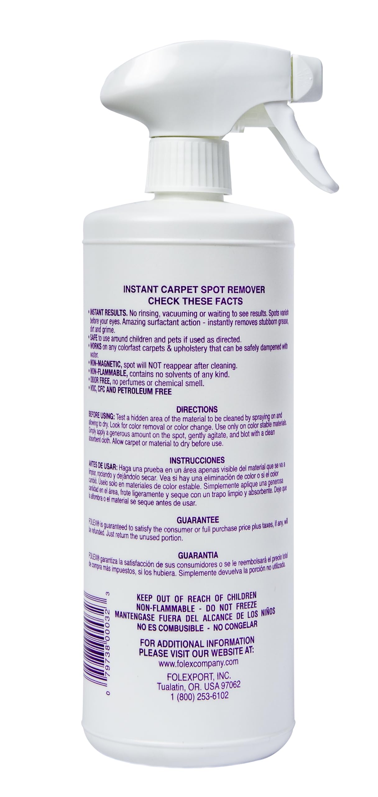 FOLEX Instant Carpet Spot Remover, 32oz Pack of 2 ๐ All In One Marketplace Canada