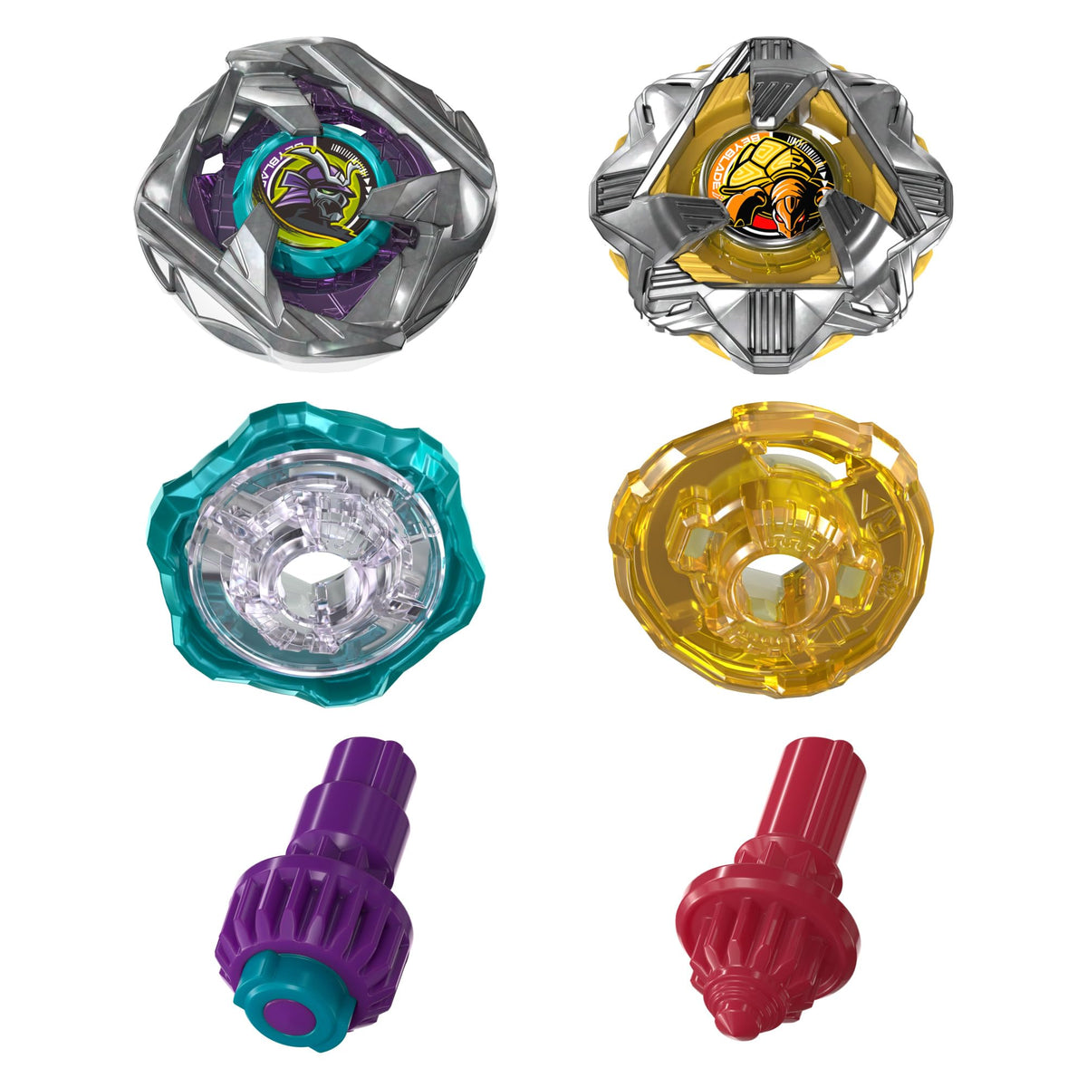 Beyblade X Calibur Samurai 6-70M BX & Obsidian Shell 3-85S BX Takara Tomy Dual Pack Set with 2 Right-Spinning Tops, Battling Tops Game Toys, Ages 8+ ๐ All In One Marketplace Canada