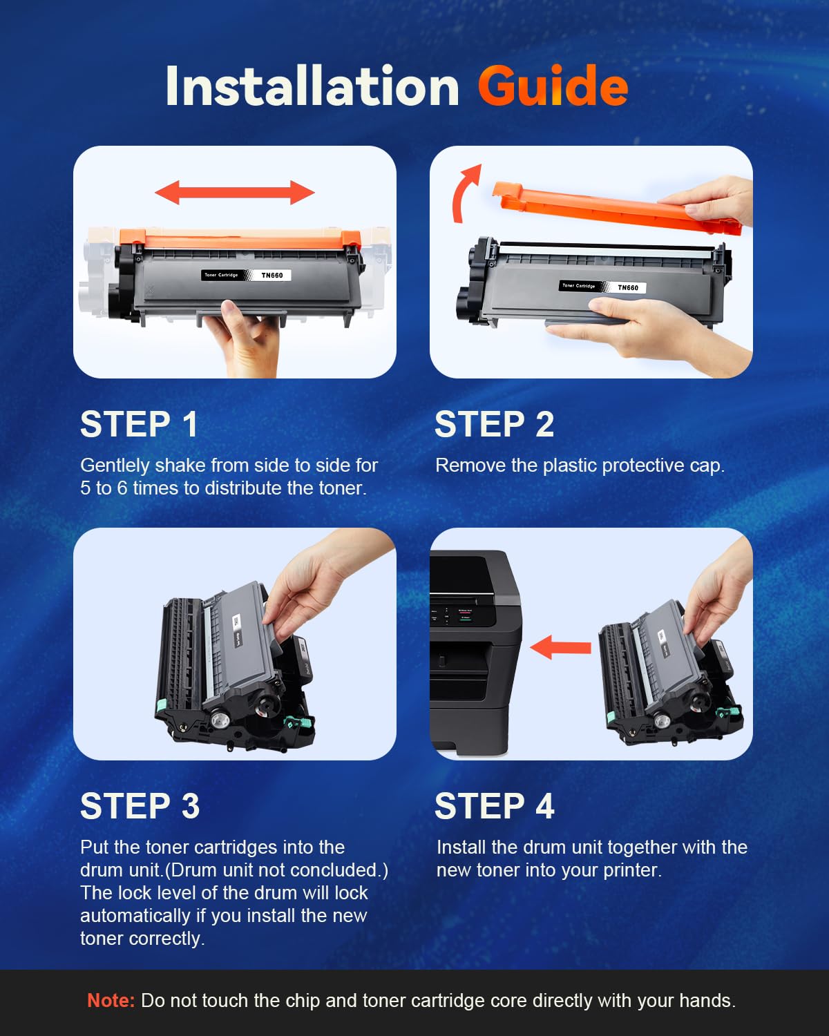 TN660 Toner Cartridge Compatible Replacement for TN 660 TN630 TN-660 TN-630 Work with DCP-L2520DW DCP-L2540DW HL-L2320D HL-L2360DW HL-L2380DW MFC-L2700DW MFC-L2720DW (Black, 2 Packs) ๐ All In One Marketplace Canada