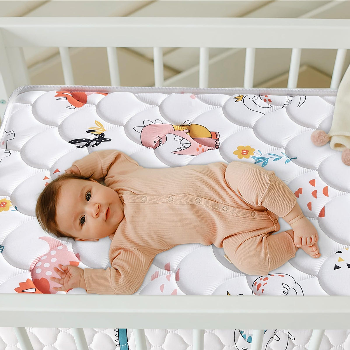 Premium Dual-Sided Crib & Toddler Mattress, Hypoallergenic, 5" Firm Soft Crib Mattress, Non-Toxic - Fits Standard Cribs & Toddler Beds 🍁 All In One Marketplace Canada