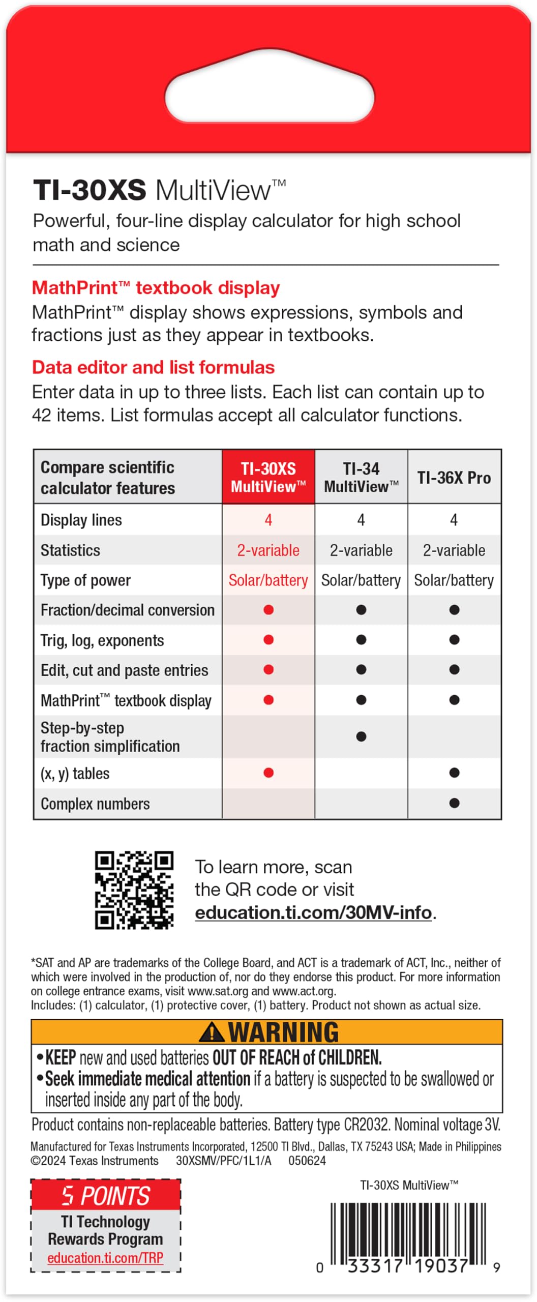 TI-30XS MultiView Scientific Calculator ๐ All In One Marketplace Canada