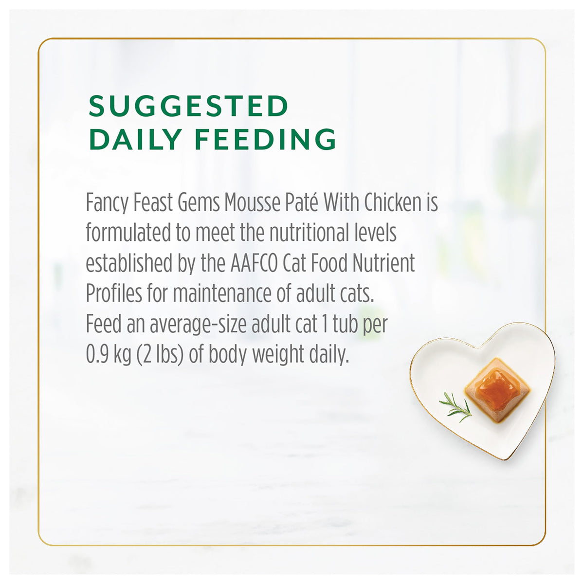 Fancy Feast Gems Wet Cat Food, Mousse Pâté with Chicken 57g (2 Pack x 8) 🍁 All In One Marketplace Canada