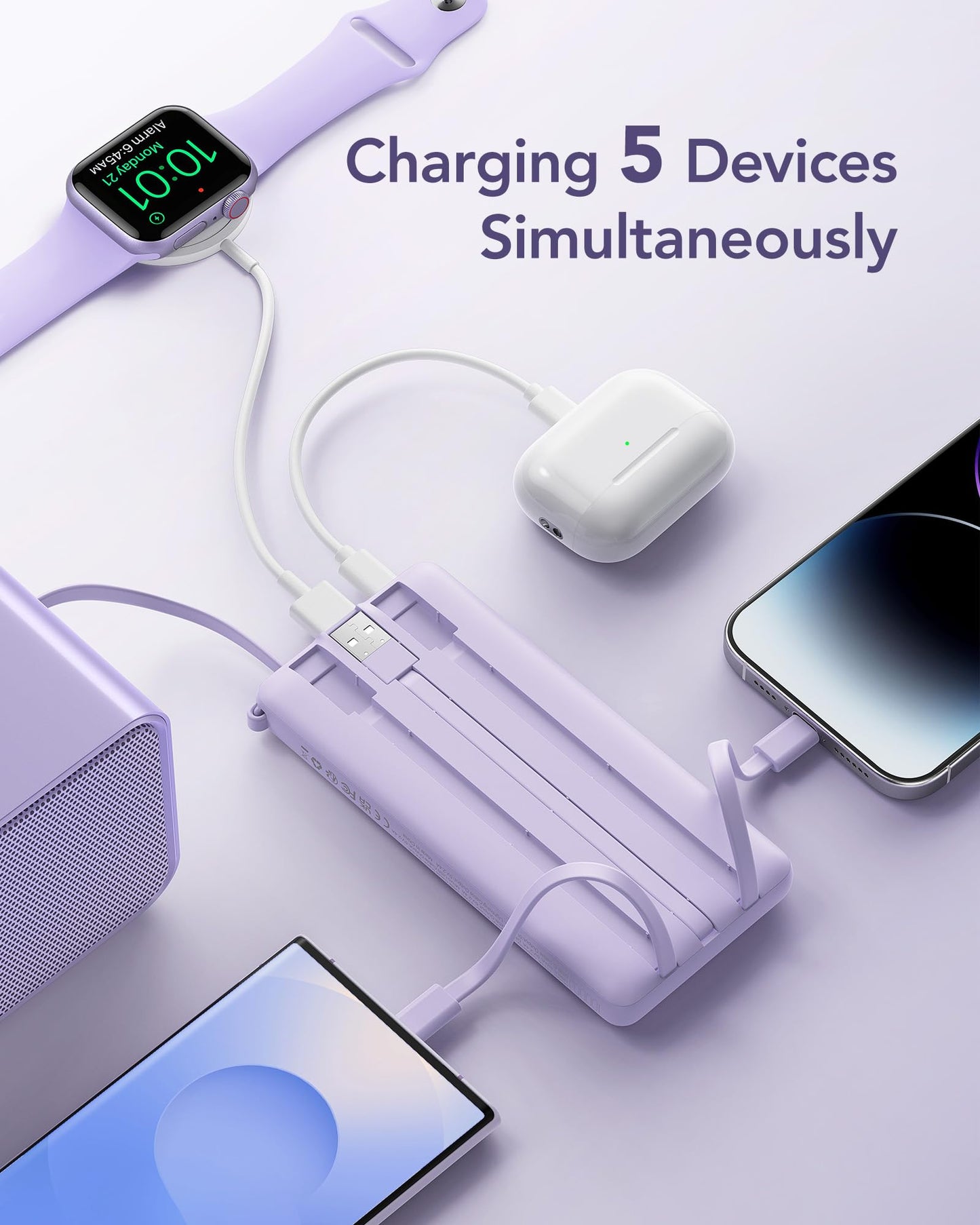 VRURC Portable Charger Power Bank, 10000mAh Travel Essentials Battery Pack đ All In One Marketplace Canada
