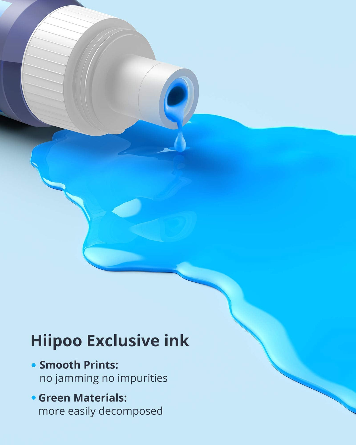 Hiipoo Refill Ink Bottle Replacement for T502 502 Ink for Epson ET-2750 ET2720 ET-2803 ET-2800 ET-2980 ET-3750 ET-4750 ET-3760 ET-4760 ET-2850 ET-4800 ET-3700 ET-15000 Printer ๐ All In One Marketplace Canada