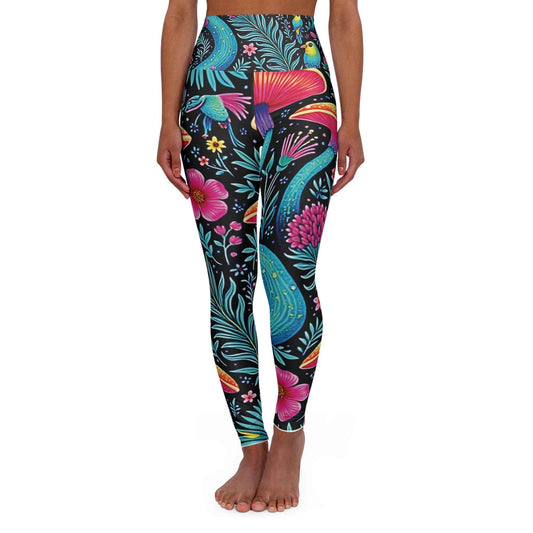 Floral Fiesta High-Waist Yoga Leggings