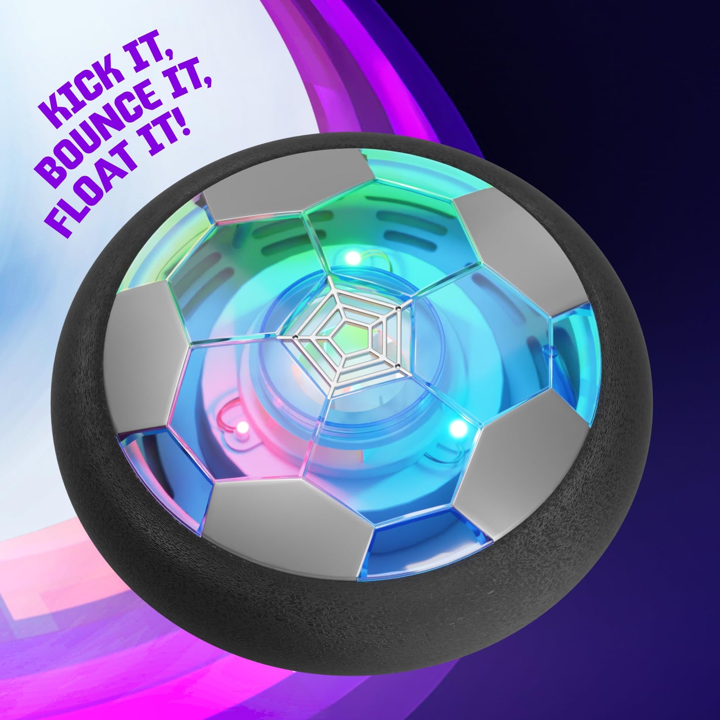 Ninja Blast Hover Soccer Ball for Kids - Boy Birthday Gifts - Indoor Toy Games Gift for Boys Age 6, 7, 8, 9, 10, 11, 12 Year Old - Light-Up Toys Game for Kid - 6-8, 8-12 - Gifts for 8 Year Old Boy ๐ All In One Marketplace Canada