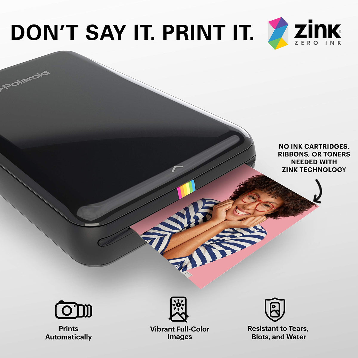 Zink 2"x3" Premium Instant Photo Paper (30 Pack) Compatible with Polaroid Snap, Snap Touch, Zip and Mint Cameras and Printers ๐ All In One Marketplace Canada