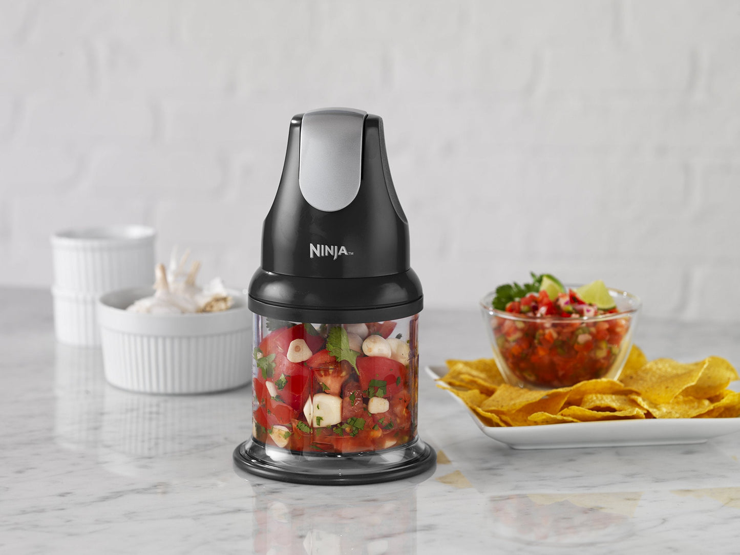 Ninja NJ100C, Express Chop For Chopping, Mincing, and Pureeing, Black, 200W (Canadian Version) 16oz ๐ All In One Marketplace Canada