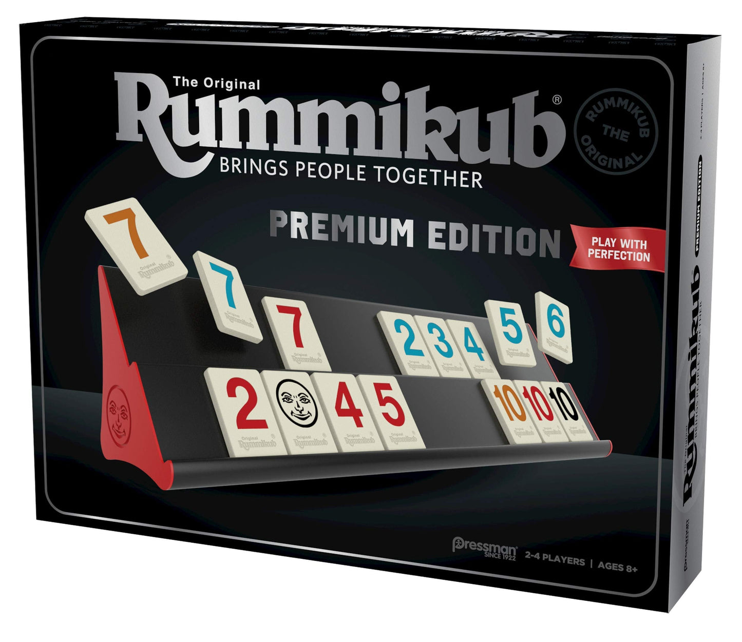 Rummikub Premium Edition - Features Racks - Large Number Engraved Tiles and a Storage Bag for the Ultimate Rummikub Experience ๐ All In One Marketplace Canada