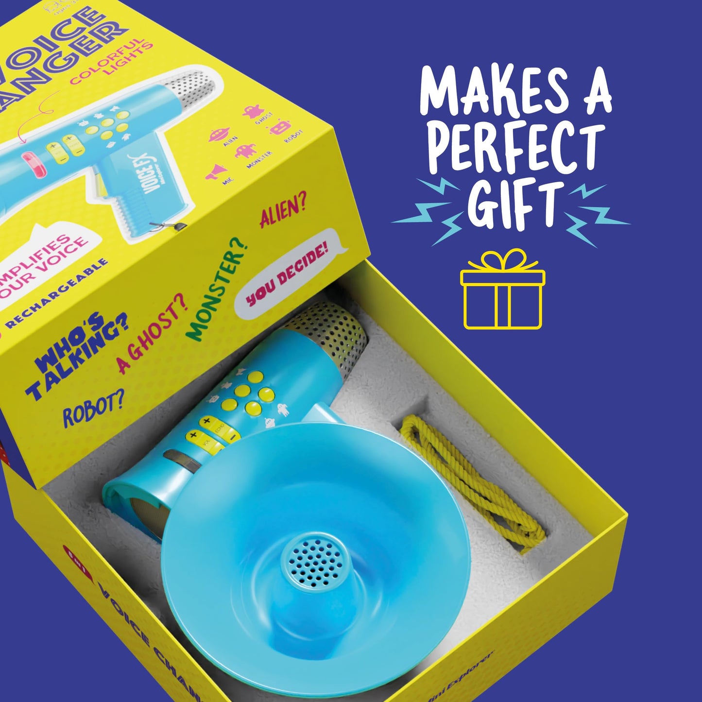 Voice Changer for Kids - Voice Changing Device for Boys & Girls Ages 3-8+ Olds - Birthday Easter Gifts for 3, 4, 5, 7, 8 Year Old Boy - Cool Outdoor Toys Gift Ideas for Kid, Toddler ๐ All In One Marketplace Canada