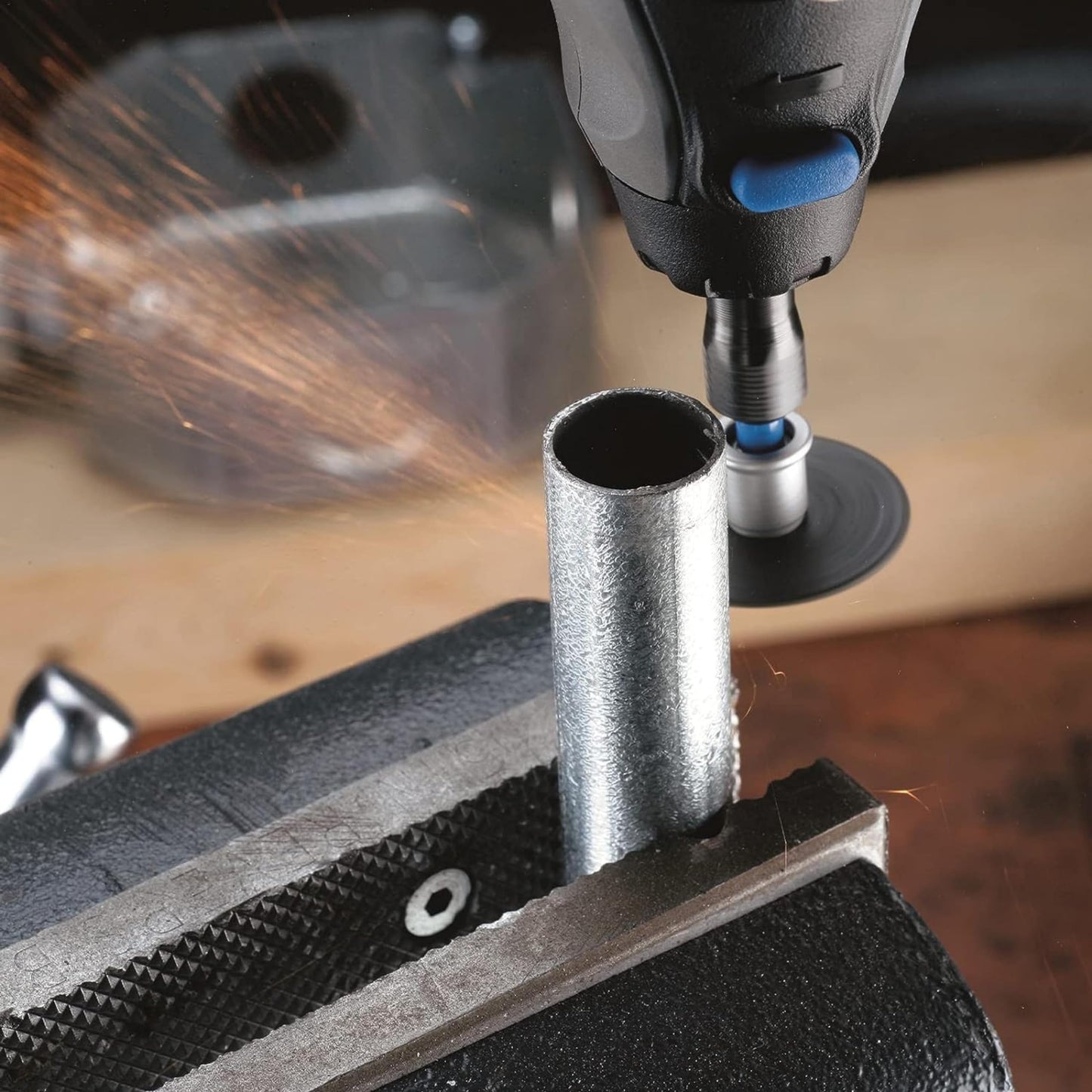 Dremel EZ456B 1 1/2-Inch EZ Lock Rotary Tool Cut-Off Wheels- Rotary Tool Cutting Accessories, Perfect for Slicing Sheet Metal and Copper Pipe, 12 Pieces ๐ All In One Marketplace Canada