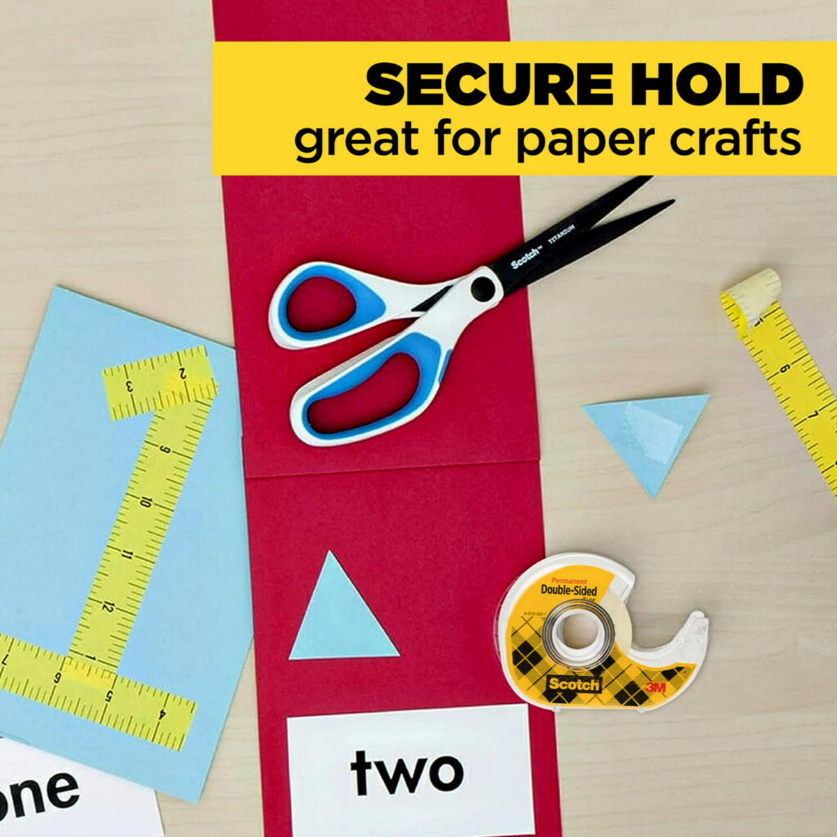 Scotch Double Sided Tape, 1/2 x 500 Inches, 6 Dispensers/Pack (6137H-2PC-MP) ๐ All In One Marketplace Canada