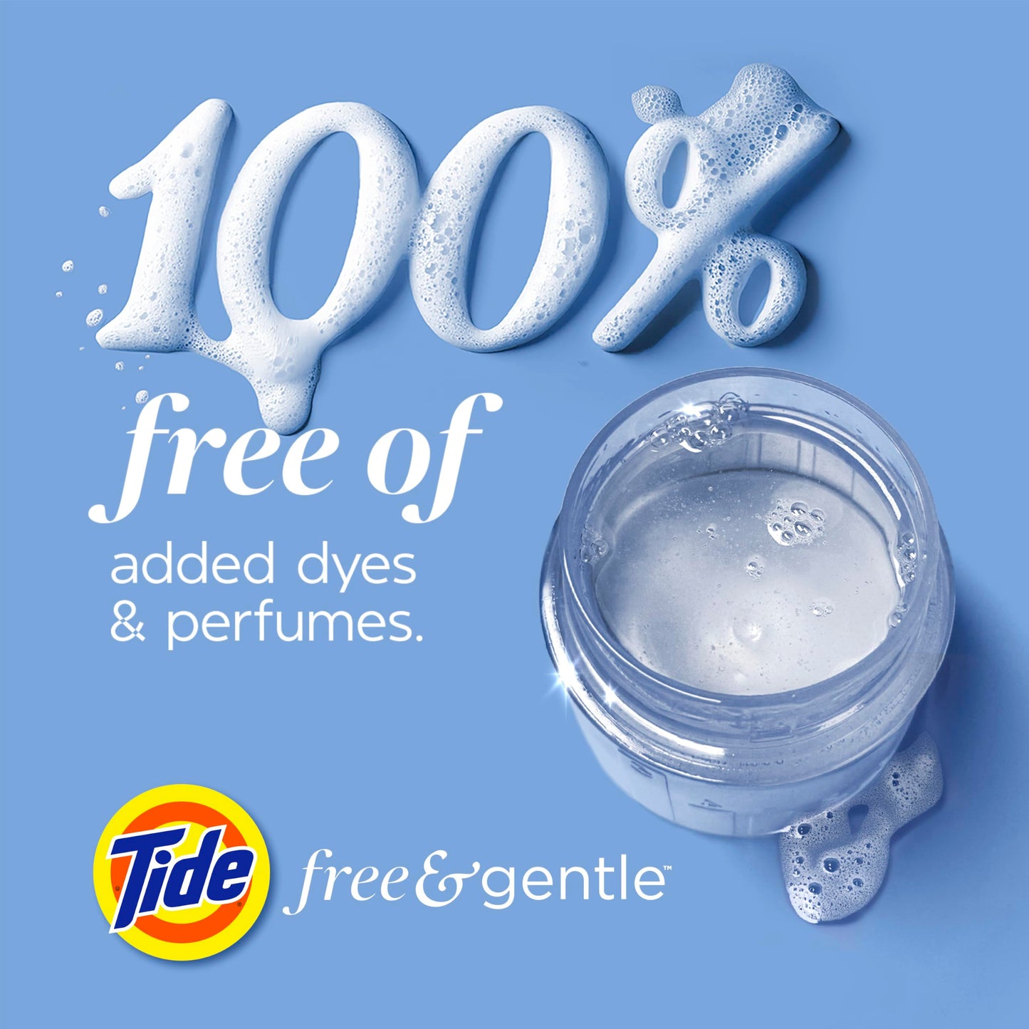 Tide Free & Gentle Liquid Laundry Detergent, Tide Laundry Detergent, Clean Laundry Detergent, 100 Loads, 3.9L ๐ All In One Marketplace Canada