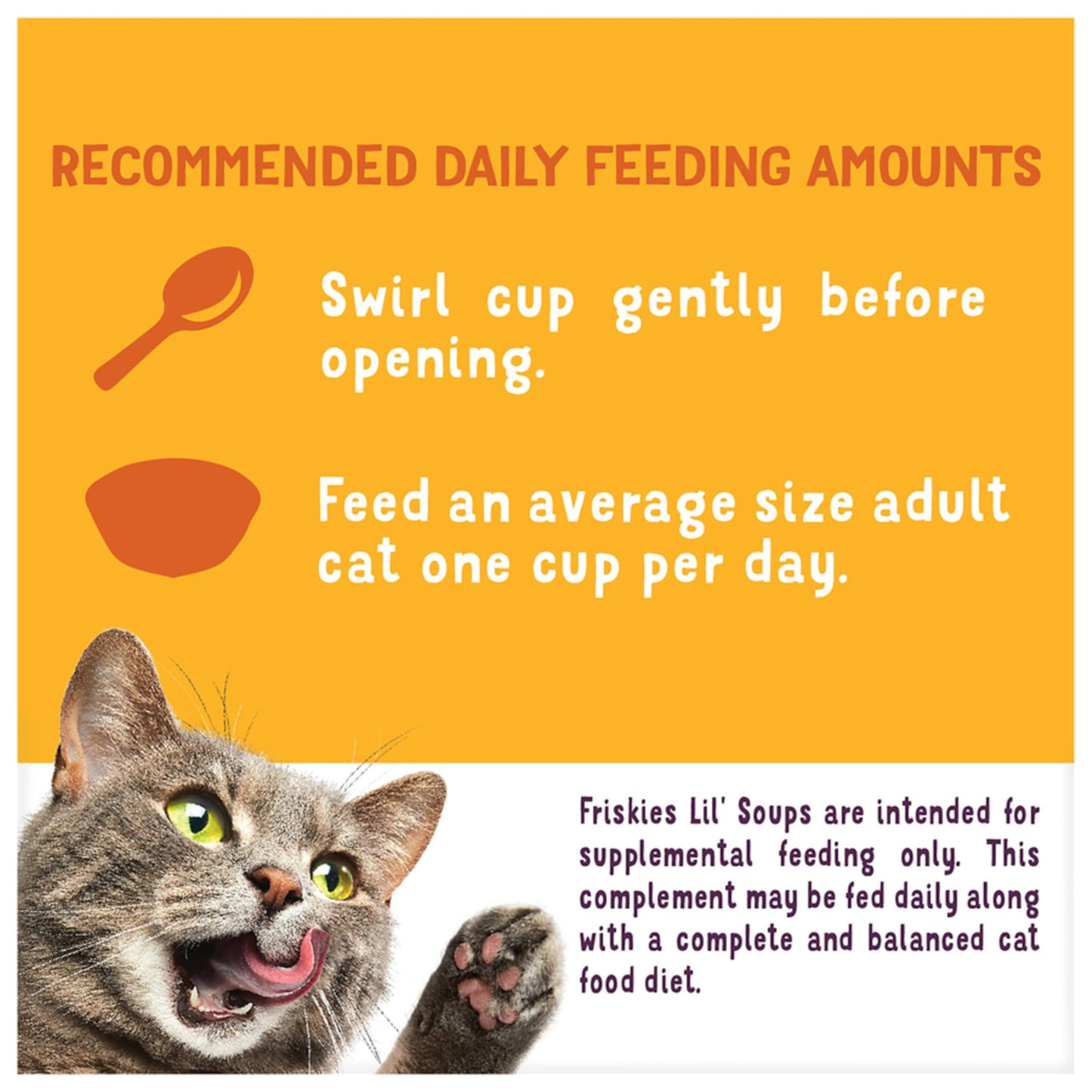 Friskies Lil' Soups Cat Treats, Fish-a-Licious 34g Cups (18 Pack x 2) ๐ All In One Marketplace Canada