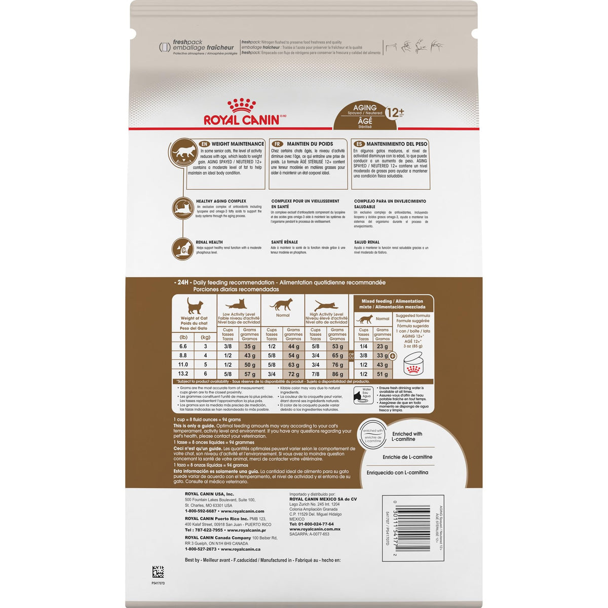 Royal Canin Appetite Control Spayed/Neutered 12+ Dry Adult Cat Food, 7 lb Bag ๐ All In One Marketplace Canada
