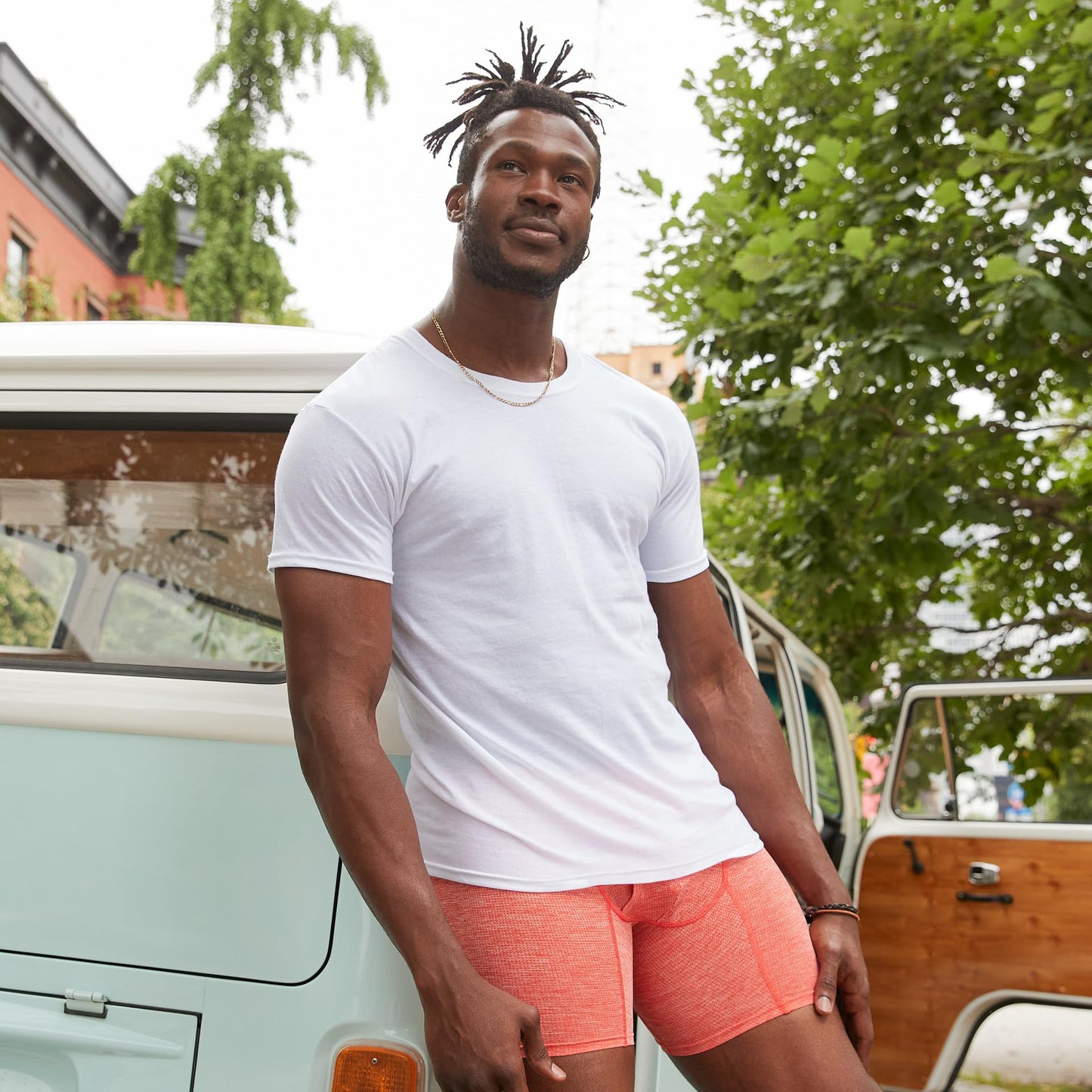 Hanes Men's 4 Pack FreshIQ Crewneck Undershirt, Assorted, Medium ๐ All In One Marketplace Canada