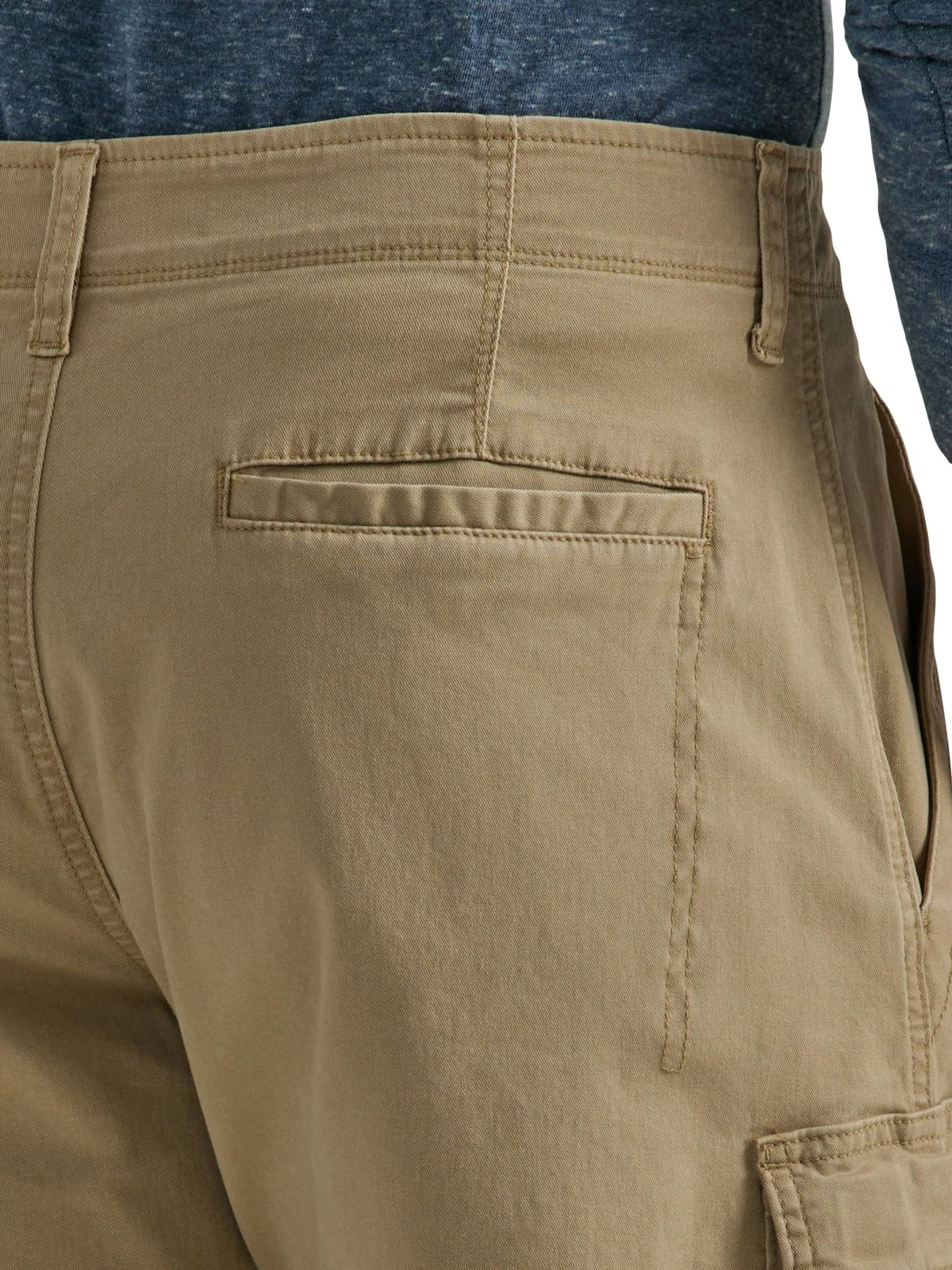 Wrangler Authentics Men's Classic Cargo Stretch Short, Grain Twill, 34 ๐ All In One Marketplace Canada