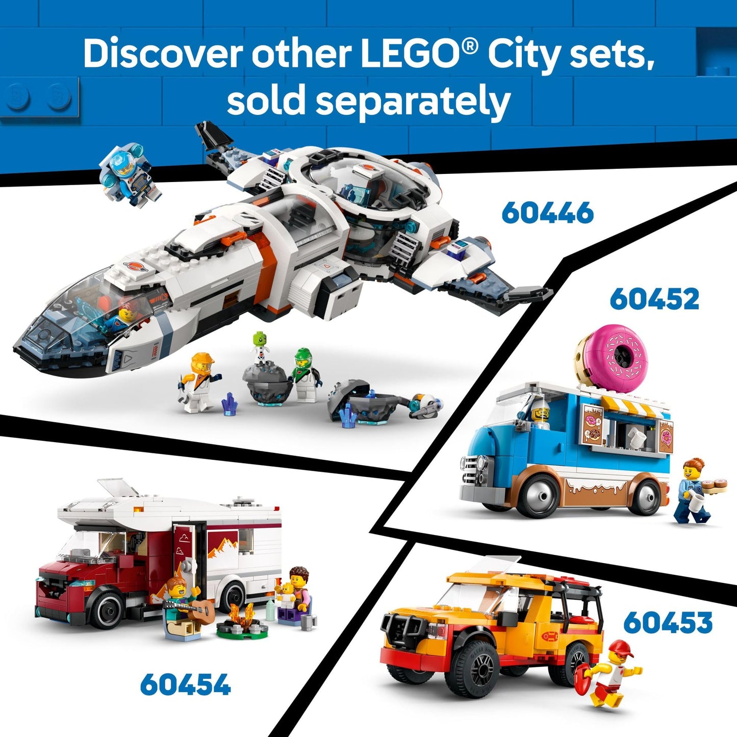 LEGO City Emergency Ambulance Toy - Building Sensory Toy for Kids, Boys and Girls, Ages 5+ - Educational, Learning Gift Idea for Birthdays and Holidays - Skateboarder and Driver Minifigures - 60451 🍁 All In One Marketplace Canada