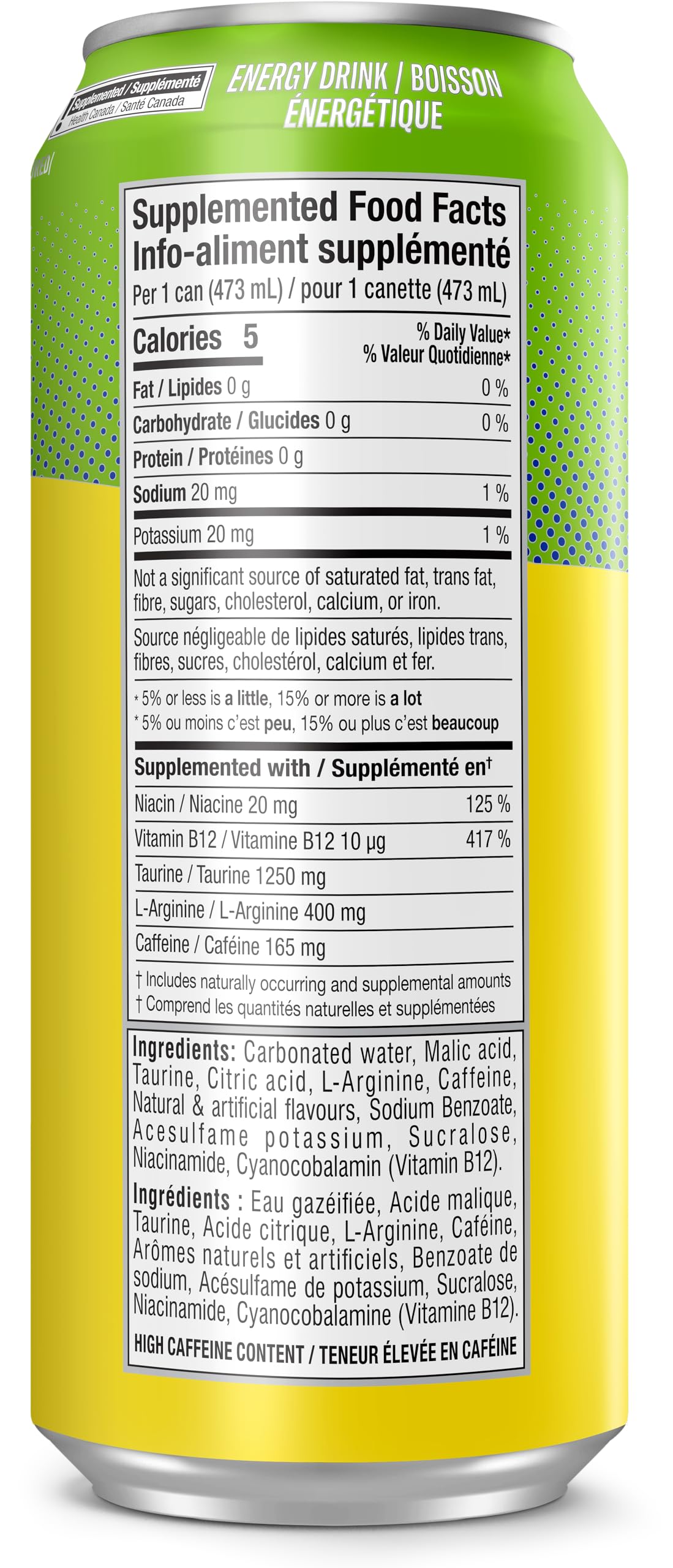 Cellucor C4 Performance Energy Drink, Jolly Rancher Green Apple, Carbonated Sugar Free Drink with no Artificial Colours or Dyes, 473mL, 12 count 🍁 All In One Marketplace Canada