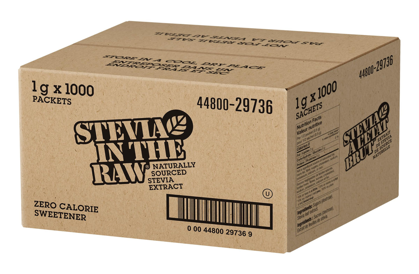 Stevia In The Raw Zero Calorie Natural Sweetener, 1000 Packets ๐ All In One Marketplace Canada