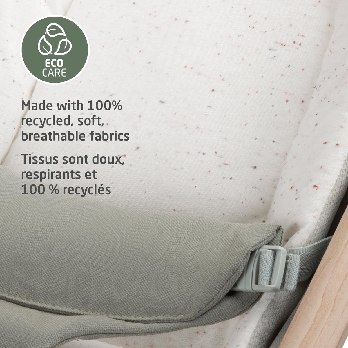 Maxi-Cosi 2-in-1 Kori Rocker, folds flat, travel, washable fabrics, Classic Green ๐ All In One Marketplace Canada