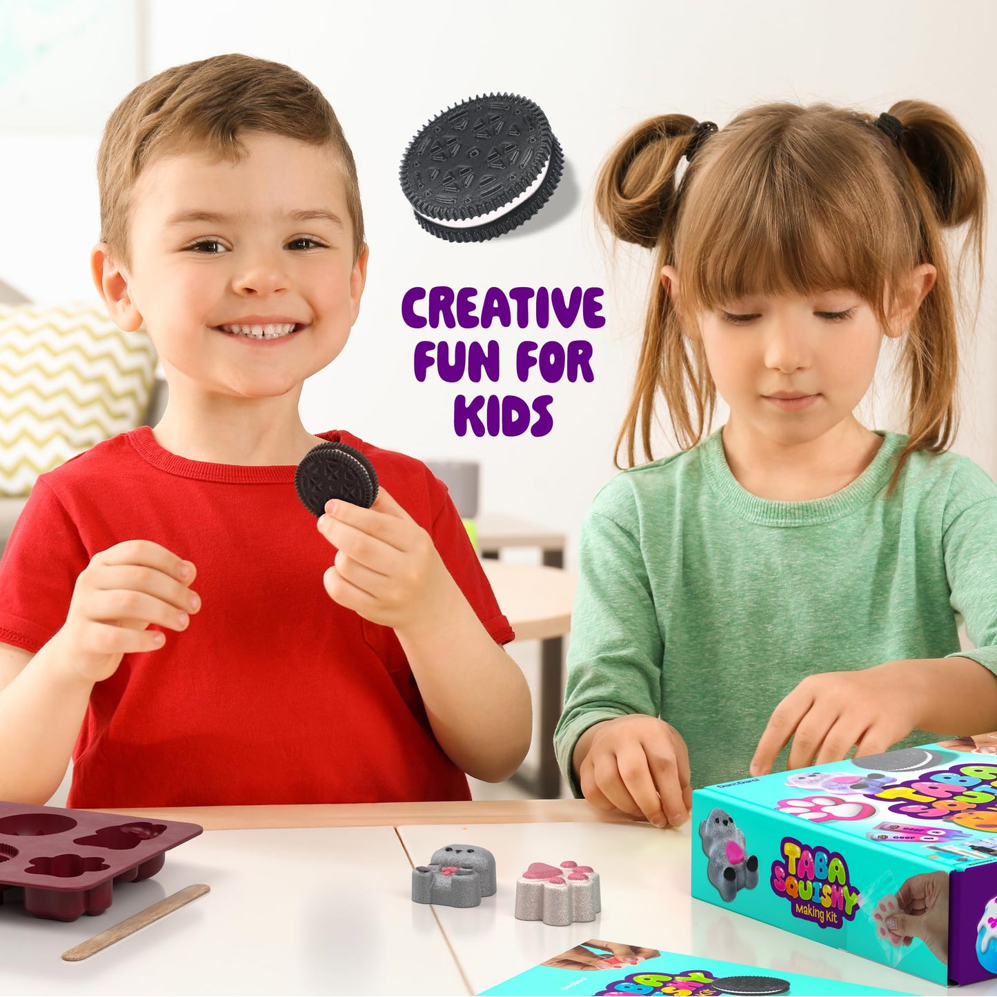 Taba Squishy Making Kit for Kids - Gifts for Girls - Kids Crafts - 6 7 8 9 10 11 12 Year Old Girl Birthday Gift - Squishies Craft Kits - Arts and Crafts for Kid for 8-12 - Toys for Girls Ages 5-7 π All In One Marketplace Canada