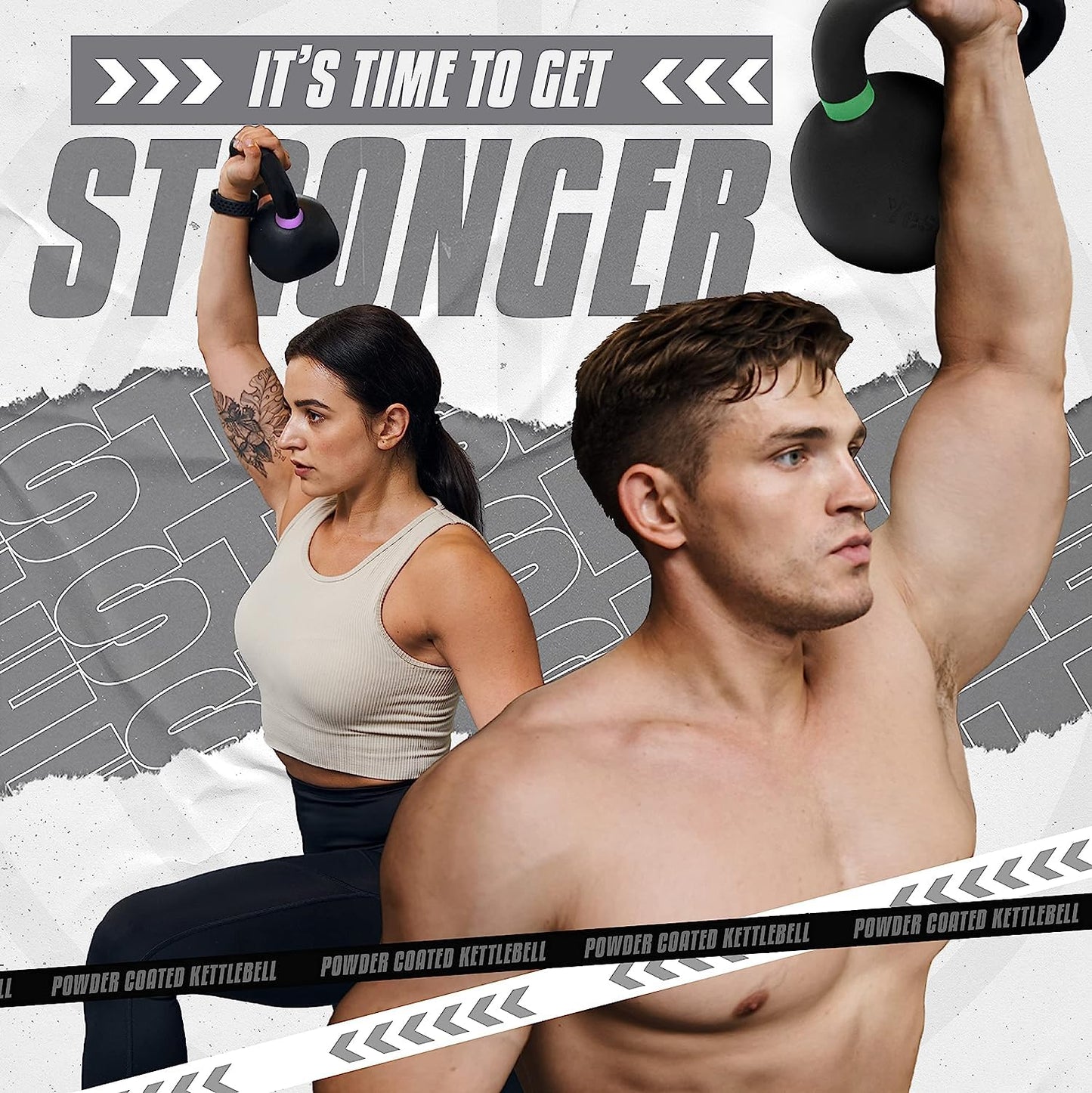 Yes4All Powder Coated Kettlebell Weights with Wide Handles & Flat Bottoms โ 12kg/26lbs Cast Iron Kettlebells for Strength, Conditioning & Cross-Training ๐ All In One Marketplace Canada