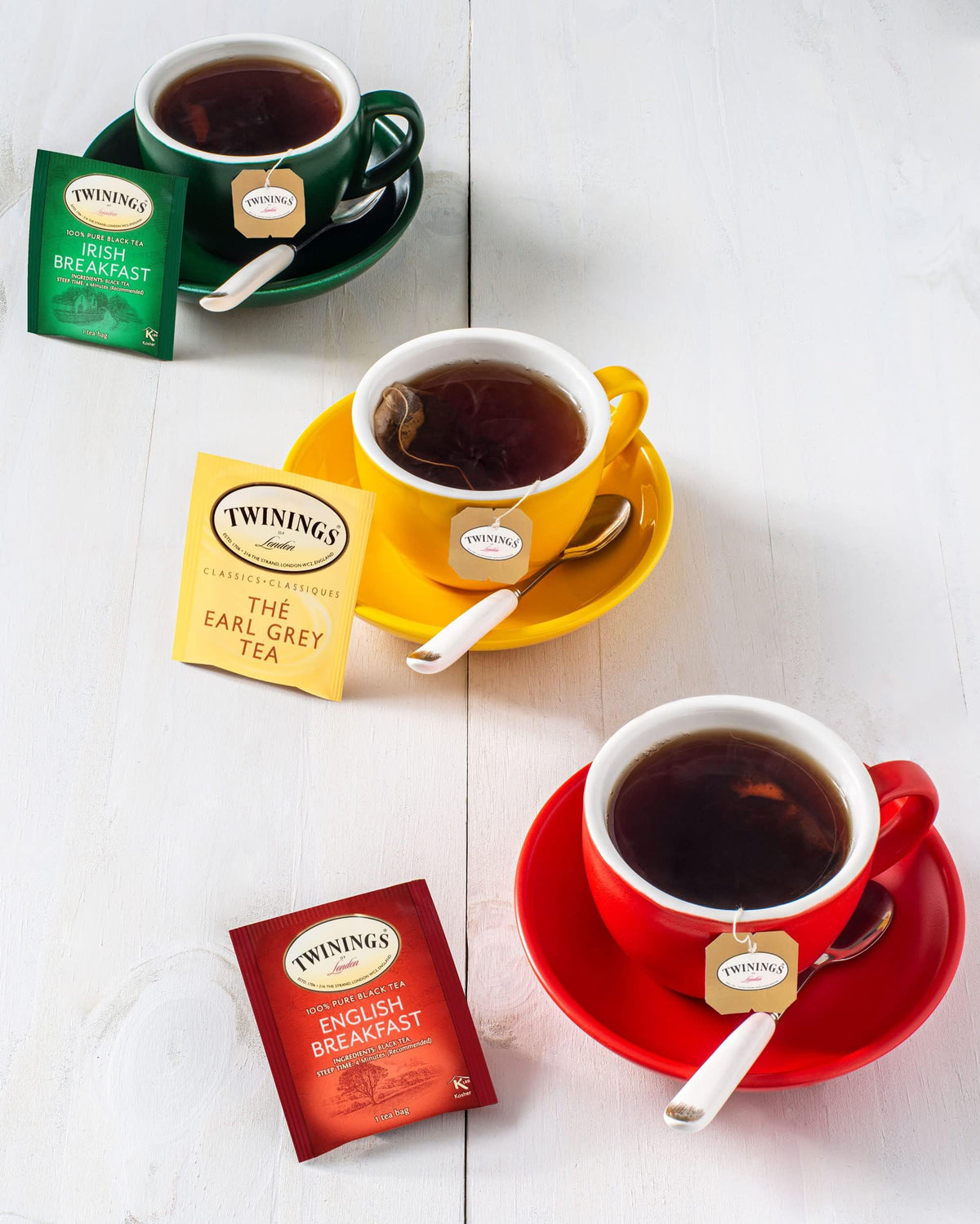 Twinings Decaf Earl Grey Individually Wrapped Teabags, Naturally Caffeine-Free, Black Tea Enhanced with Bergamot Citrus, 20 Count (Pack of 6), Enjoy Hot or Iced ๐ All In One Marketplace Canada