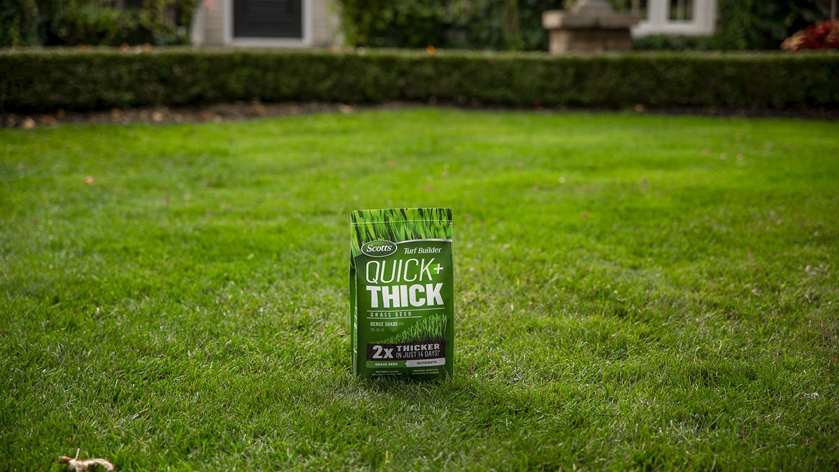 Scotts Turf Builder Quick + Thick Grass Seed (Dense Shade) 1.2kg (12675) 🍁 All In One Marketplace Canada