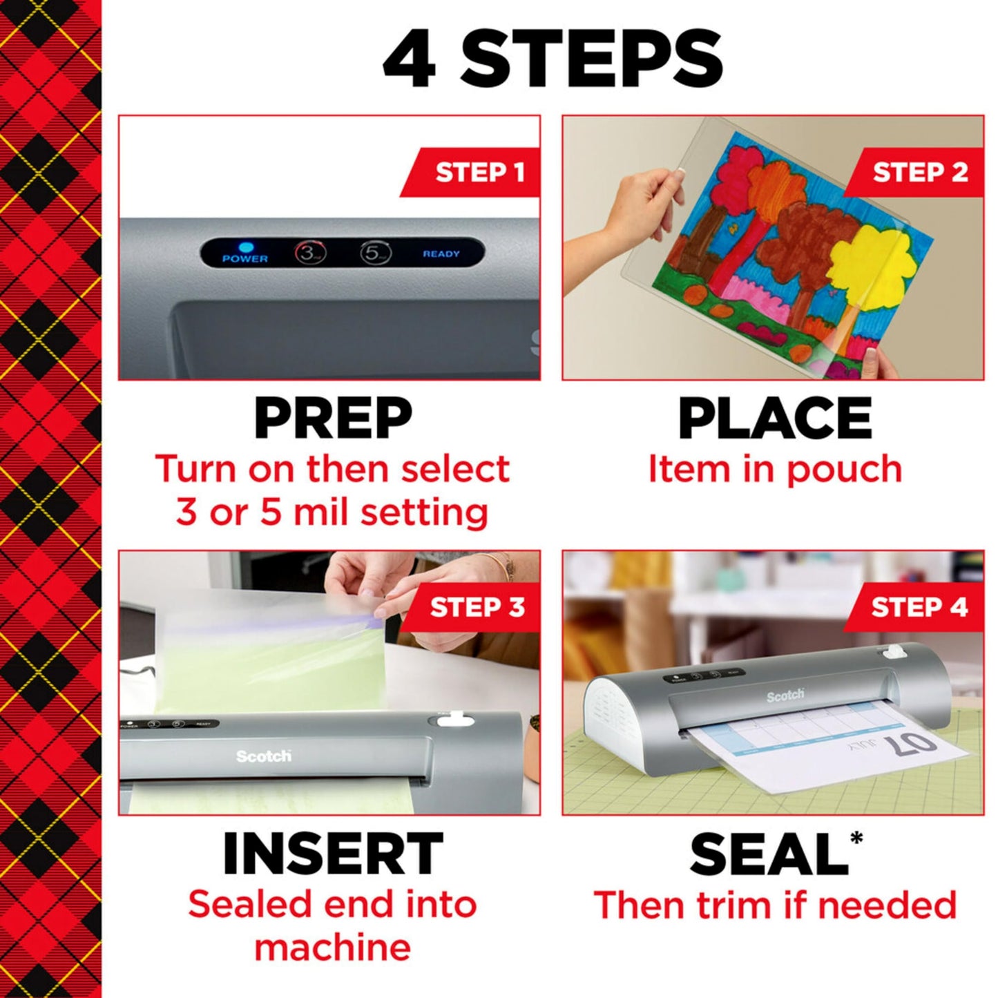 Scotch PRO Thermal Laminator, 2 Roller System, 9 inch(TL906) ๐ All In One Marketplace Canada