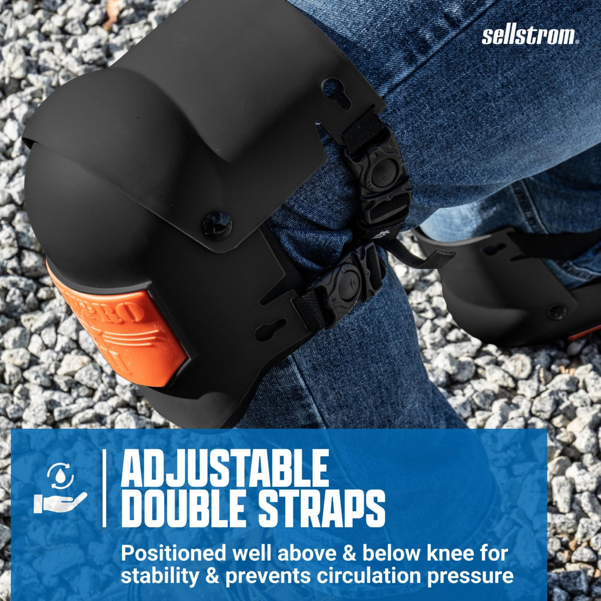 Sellstrom KneePro Professional Construction Kneepads for Work - Men & Women ๐ All In One Marketplace Canada