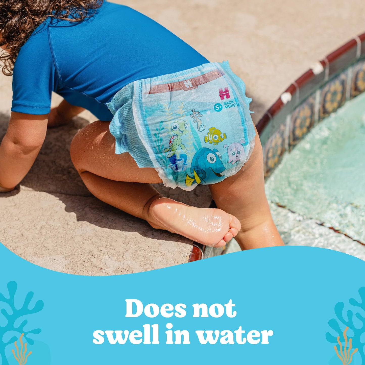HUGGIES Disposable Swim Diapers - Size 5-6 Large, Huggies Little Swimmers, 34 ct ๐ All In One Marketplace Canada