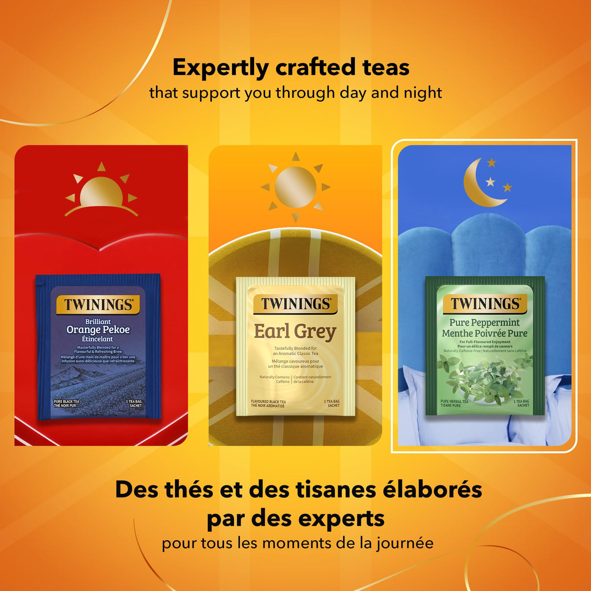 Twinings Pure Peppermint Herbal Revive Individually Wrapped Teabags, Naturally Caffeine-Free, 20 Count (Pack of 6), Enjoy Hot or Iced ๐ All In One Marketplace Canada