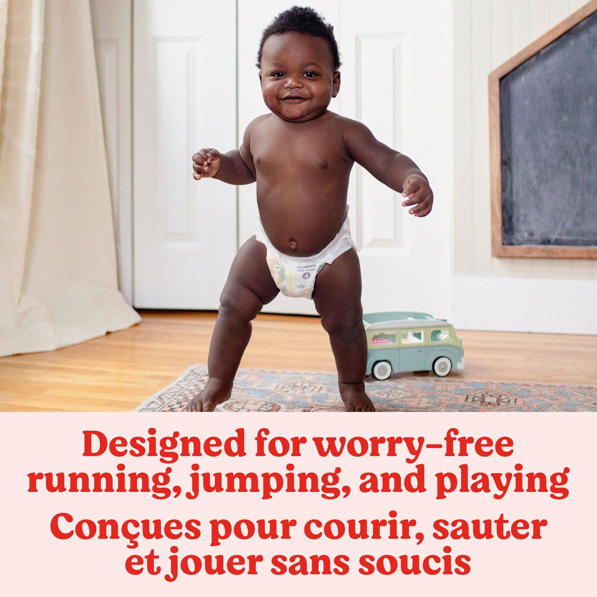Huggies Size 5 Diapers, Little Movers Baby Diapers, Size 5 (27+ lbs), 58 Count ๐ All In One Marketplace Canada