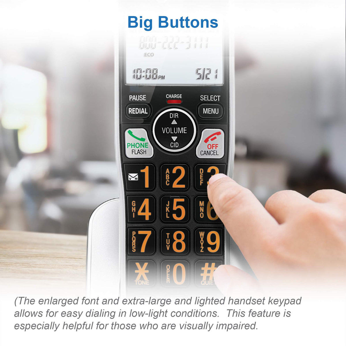 AT&T BL102-2 DECT 6.0 2-Handset Cordless Phone for Home with Answering Machine, Call Blocking, Caller ID Announcer, Audio Assist, Intercom, and Unsurpassed Range, Silver/Black ๐ All In One Marketplace Canada