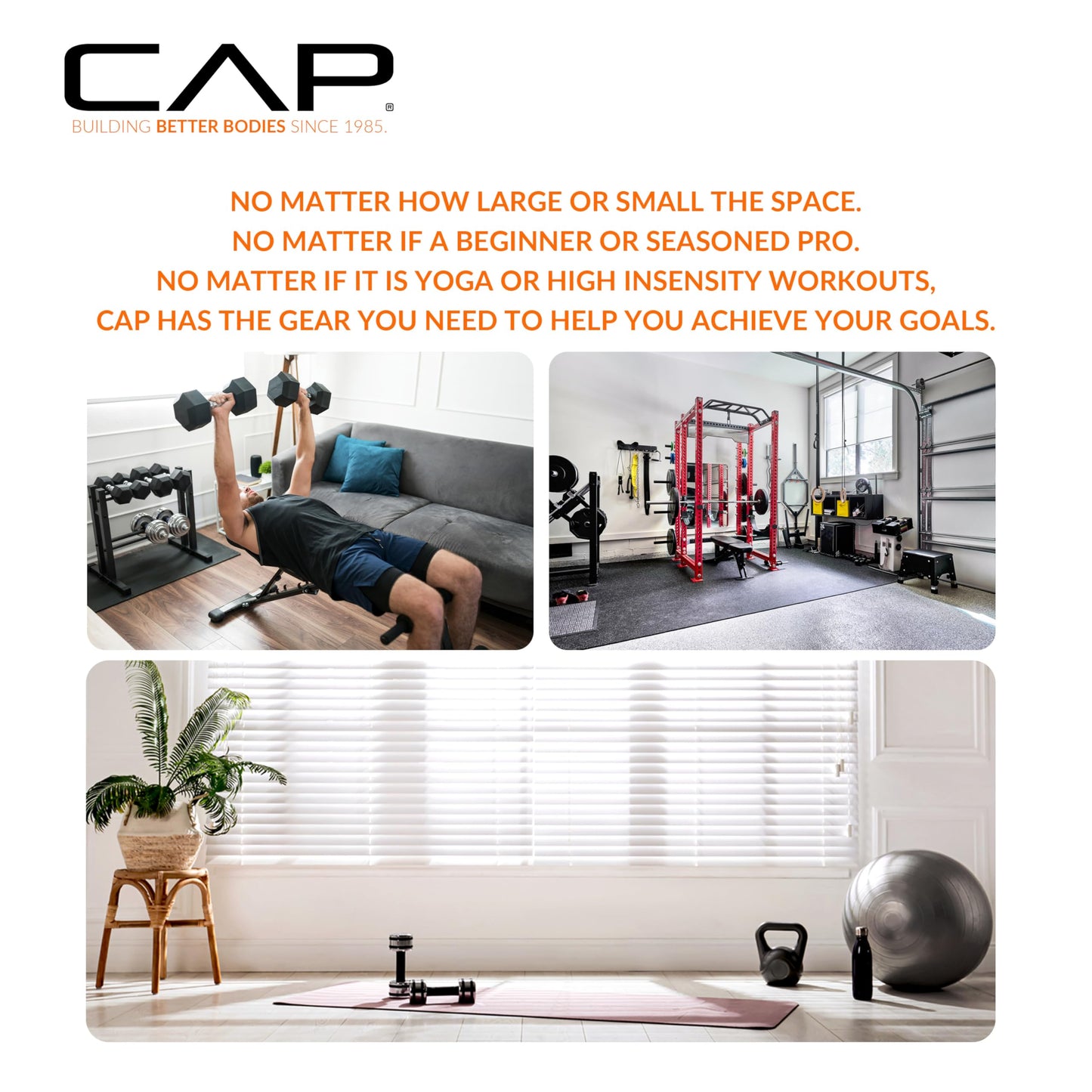 CAP Barbell Classic 7-Foot Olympic Bar, Chrome ๐ All In One Marketplace Canada