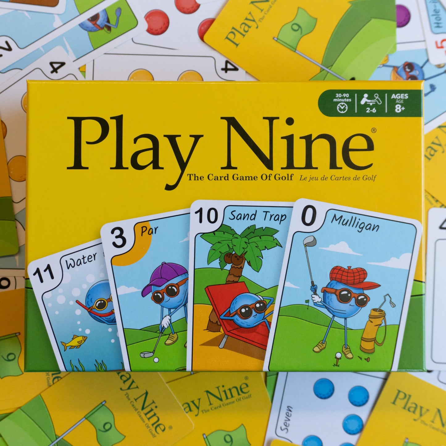 Play Nine - The Card Game of Golf, Best Card Games for Families, Strategy Game for Couples, Fun Game Night Kids, Teens and Adults, The Perfect Golf Gift ๐ All In One Marketplace Canada