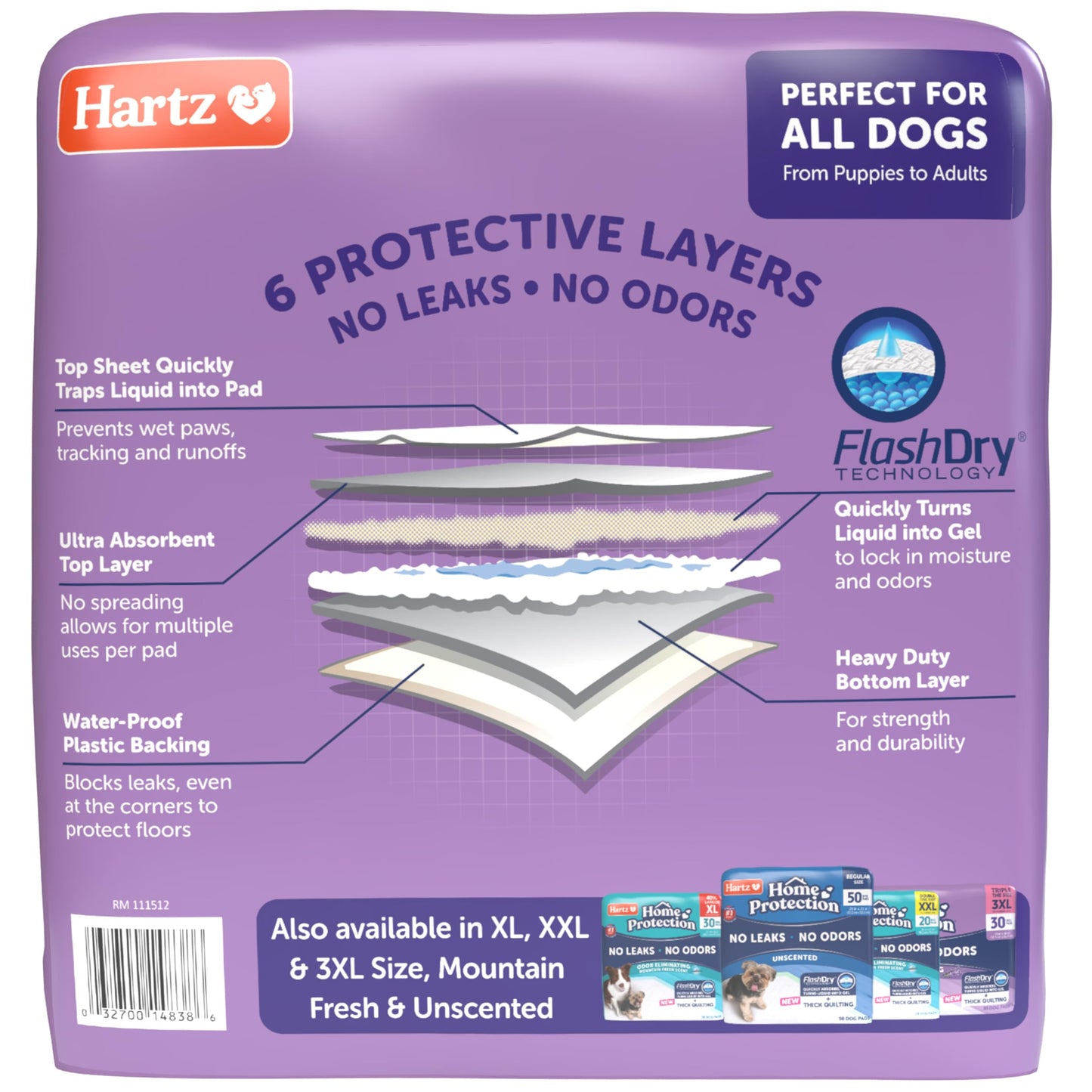Hartz Home Pro Odor Eliminating Dog Pads, 50-Count ๐ All In One Marketplace Canada
