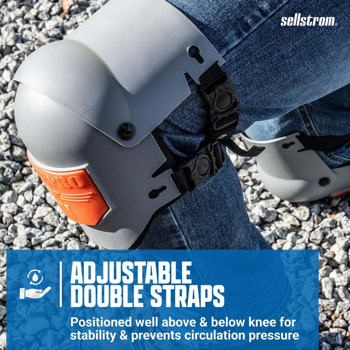 Sellstrom KneePro Professional Construction Kneepads for Work - Men & Women ๐ All In One Marketplace Canada