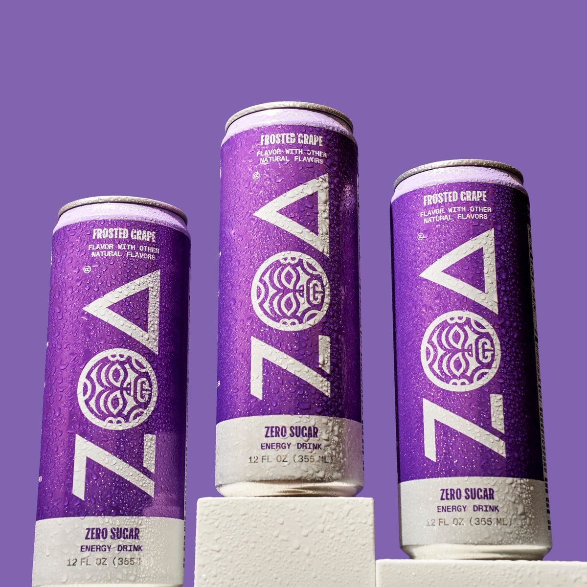 ZOA Sugar Free Energy Drinks, Variety Pack - 355ml (Pack of 12) ๐ All In One Marketplace Canada