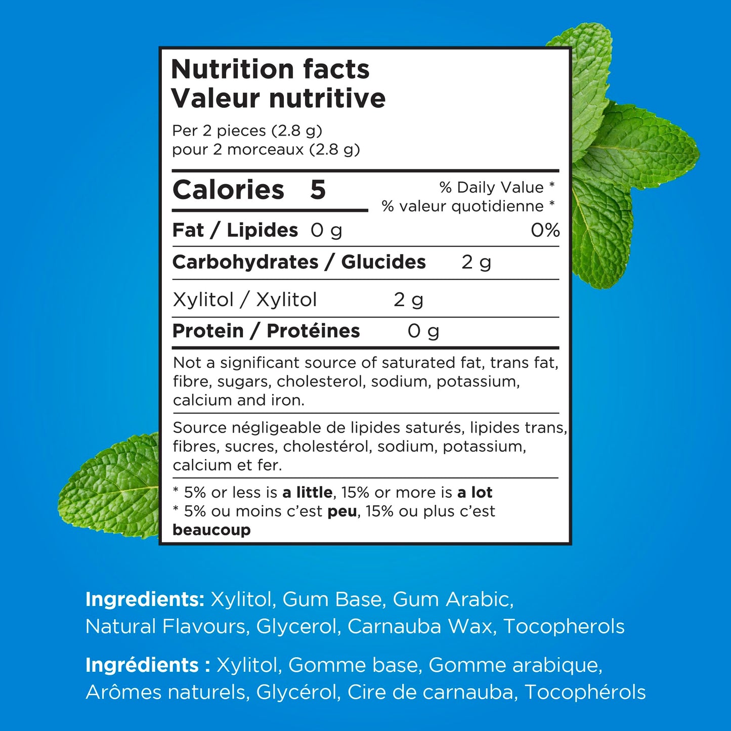 PUR Gum | Aspartame Free Chewing Gum | 100% Xylitol | Natural Peppermint Flavoured Gum, 55 Pieces (Pack of 6) ๐ All In One Marketplace Canada
