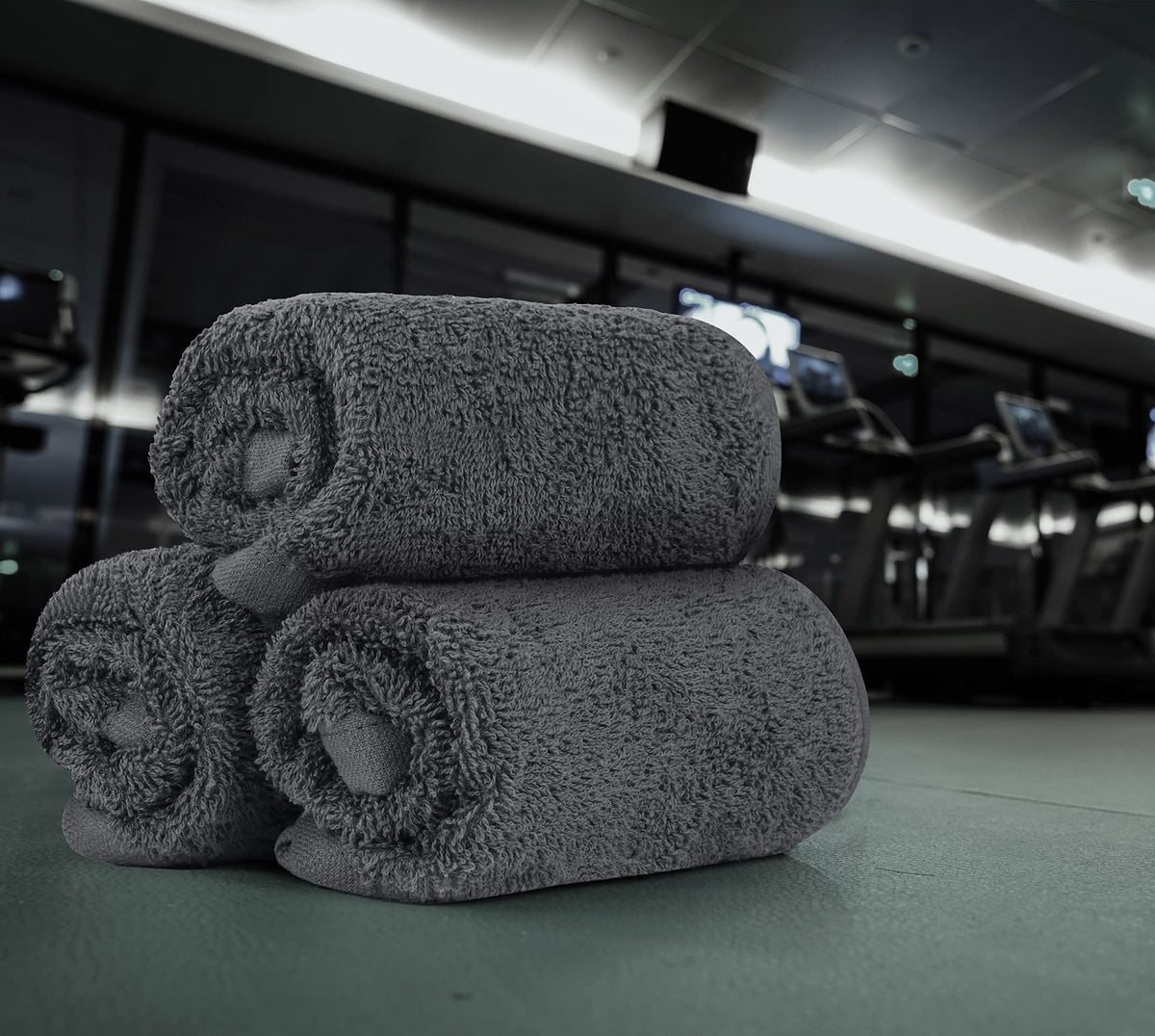Utopia Towels Cotton Washcloths Set - 100% Ring Spun Cotton, Premium Quality Flannel Face Cloths, Highly Absorbent and Soft Feel Fingertip Towels (24 Pack, Grey) ๐ All In One Marketplace Canada