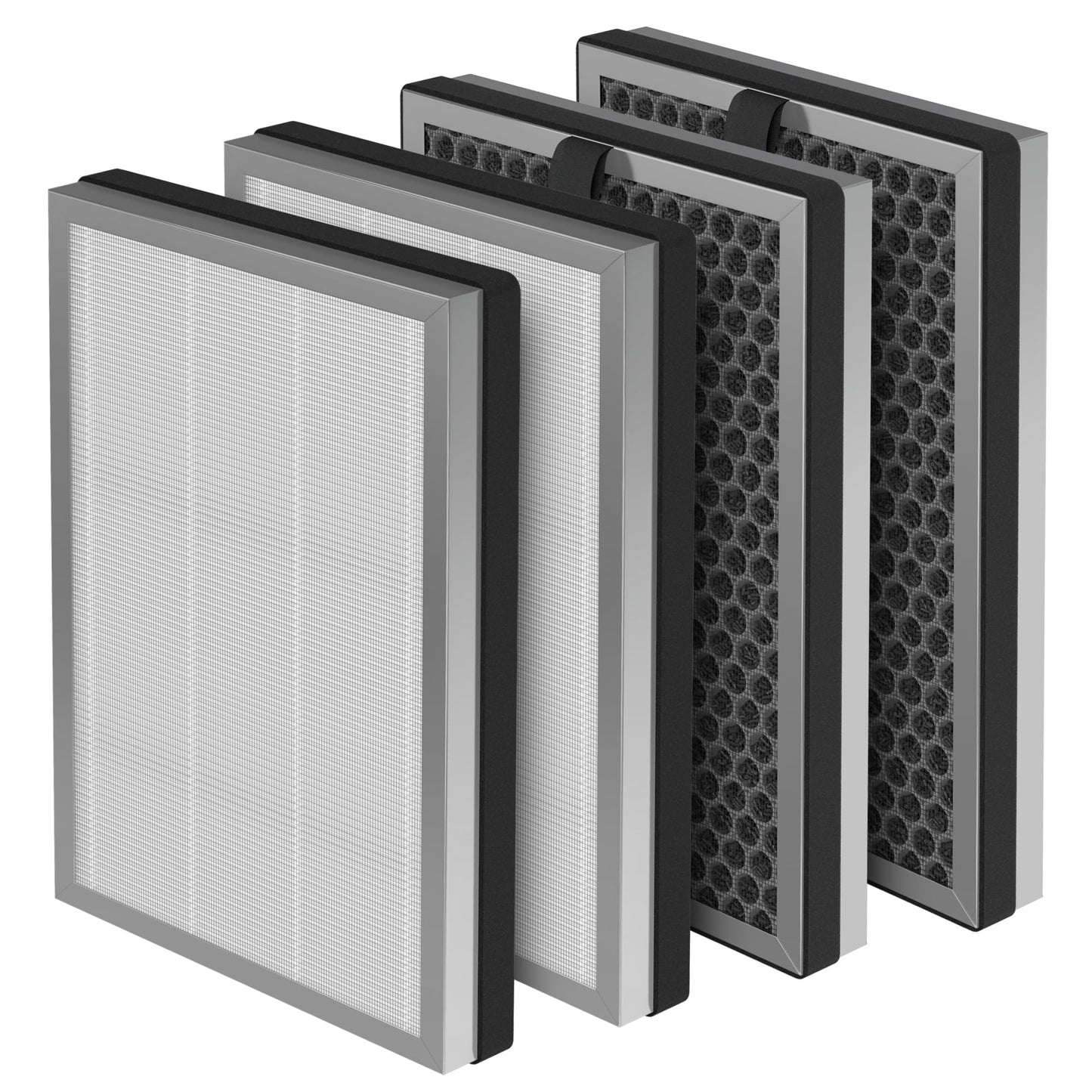 𝟒 X JF260 HEPA Replacement Filter Compatible With Jafända JF260 Air Purifier & JF260S Smart Air Purifier, DeedMo AP-1273 Air Purifiers, Part Number JF260-RF, 3-in-1 True HEPA and Activated Carbon 🍁 All In One Marketplace Canada