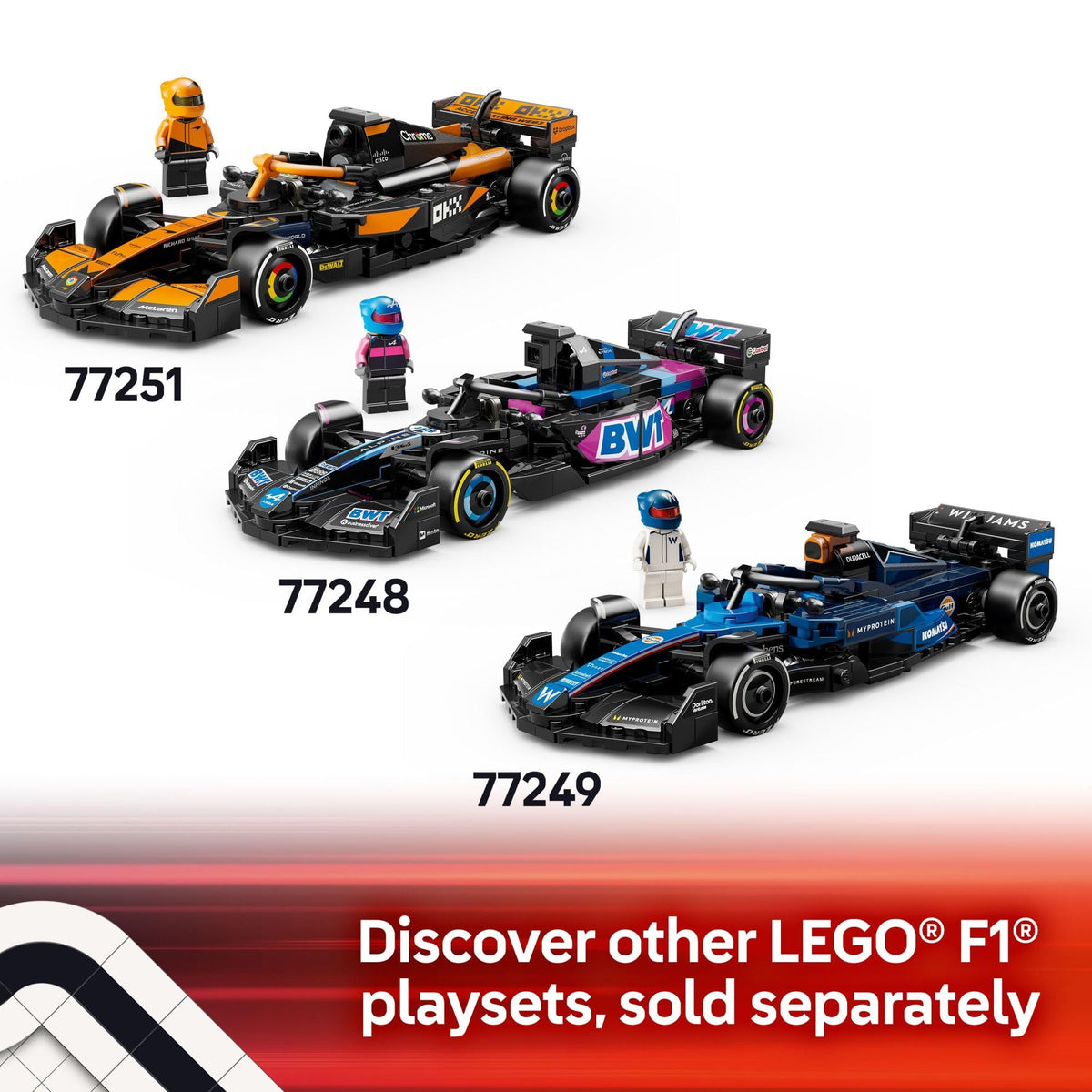 LEGO Speed Champions Mercedes-AMG F1 W15 Race Car Toy - Building Set for Kids, Boys & Girls, Ages 10+ - Toy Car for F1 Fans - Gift Idea for Birthday - 77244 ๐ All In One Marketplace Canada