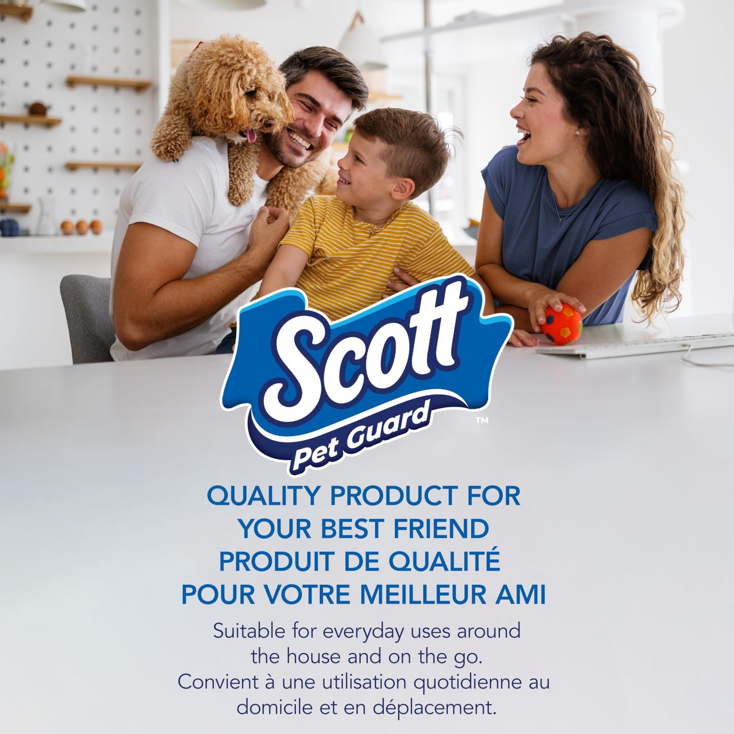 Scott Pet Guard Dog Pads, 12 Hour Odor Control, Large, 22" x 22", 50-Pack ๐ All In One Marketplace Canada
